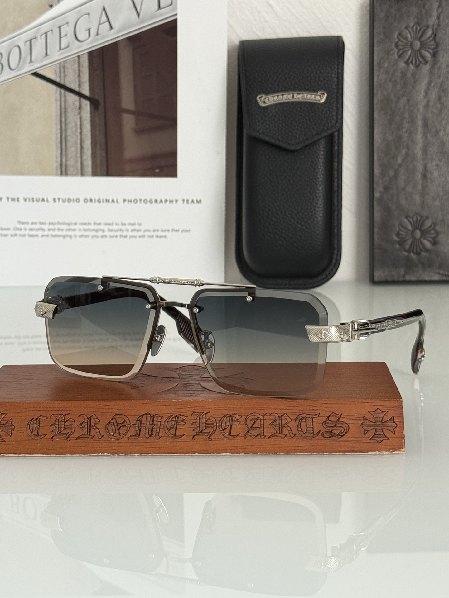 CHROME HEART🆕新款 精品墨镜 工艺细节完美 加厚镜片质感无敌CH8277 SIZE:61口1