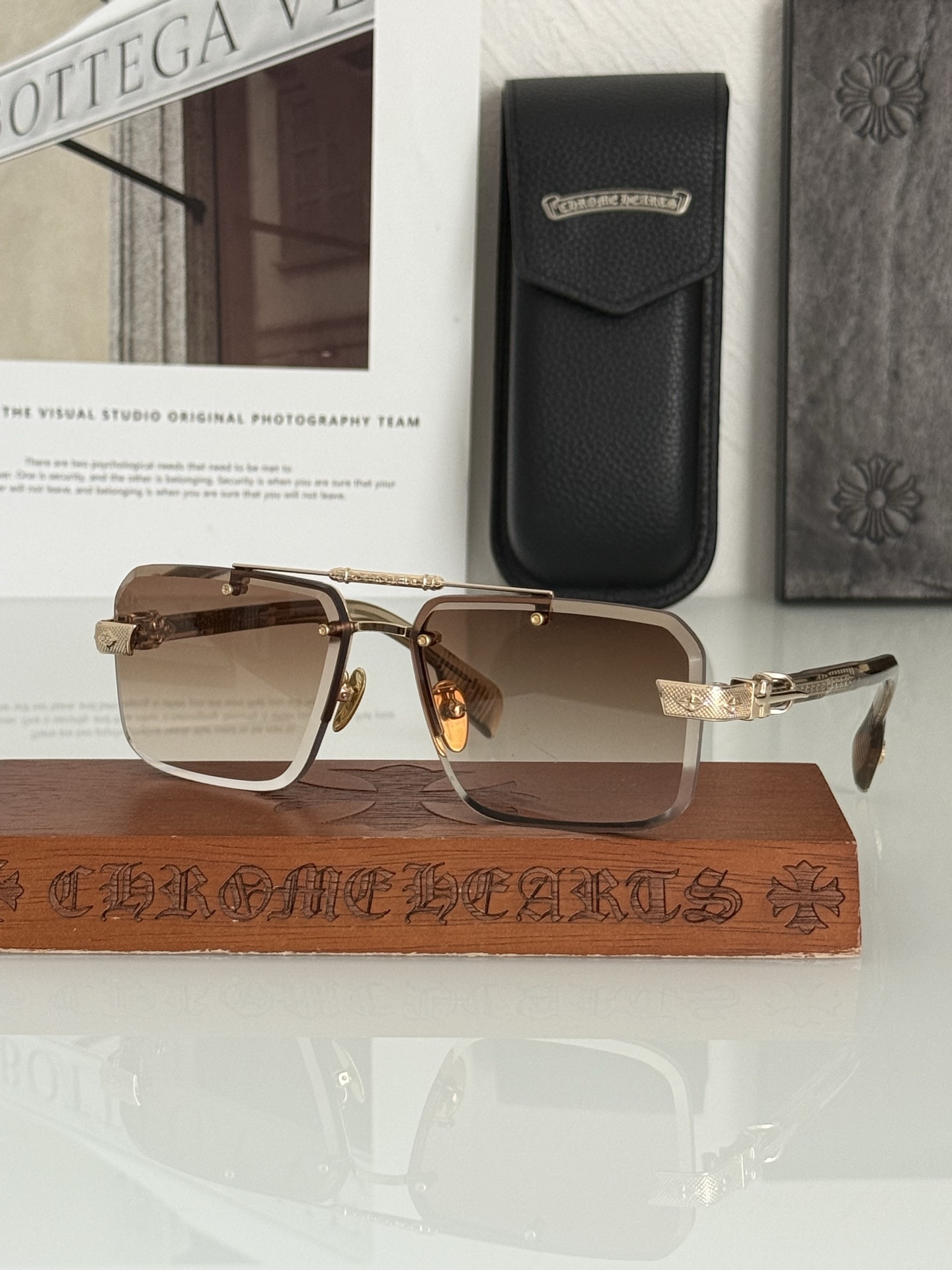 CHROME HEART🆕新款 精品墨镜 工艺细节完美 加厚镜片质感无敌CH8277 SIZE:61口1