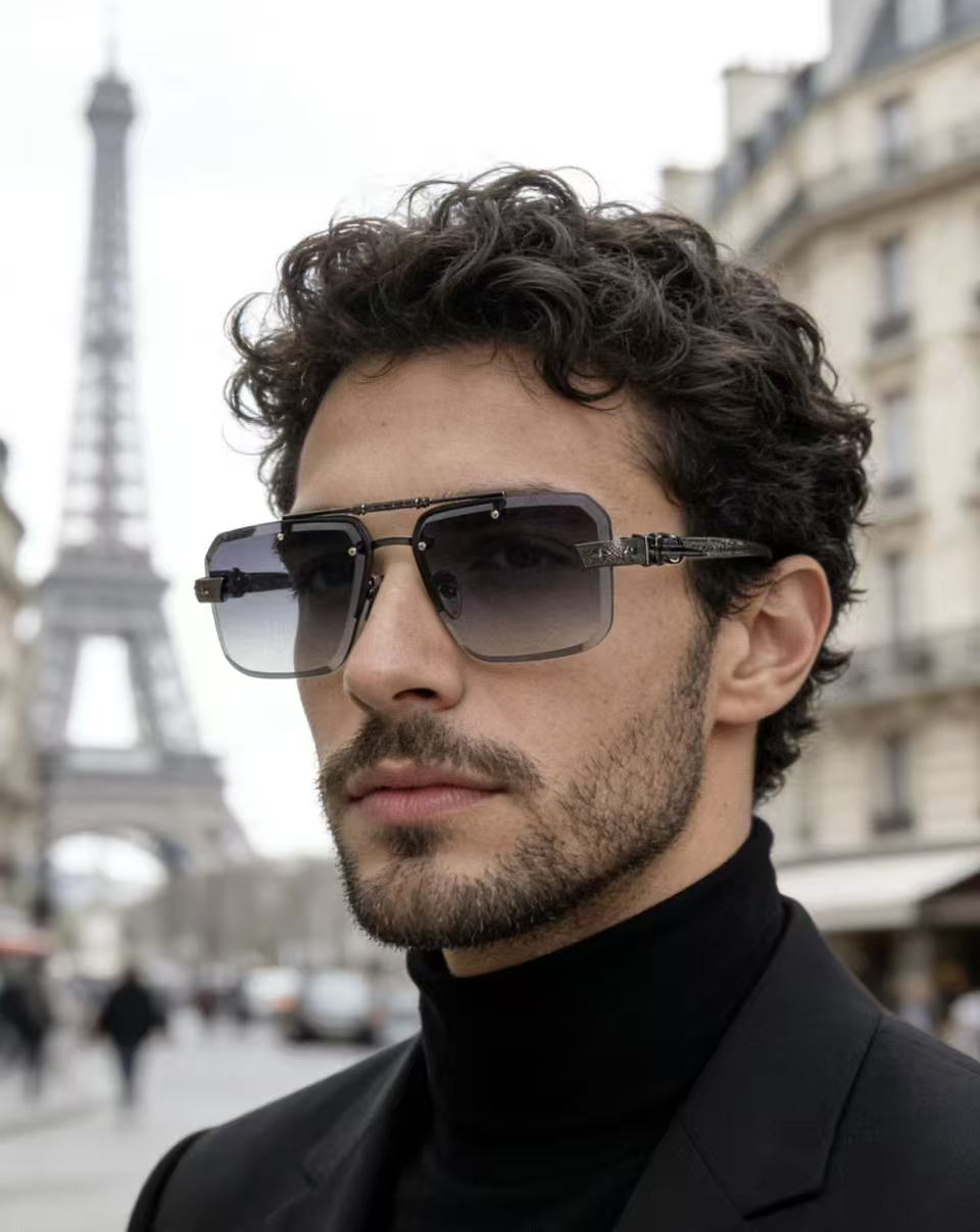 CHROME HEART🆕新款 精品墨镜 工艺细节完美 加厚镜片质感无敌CH8277 SIZE:61口1