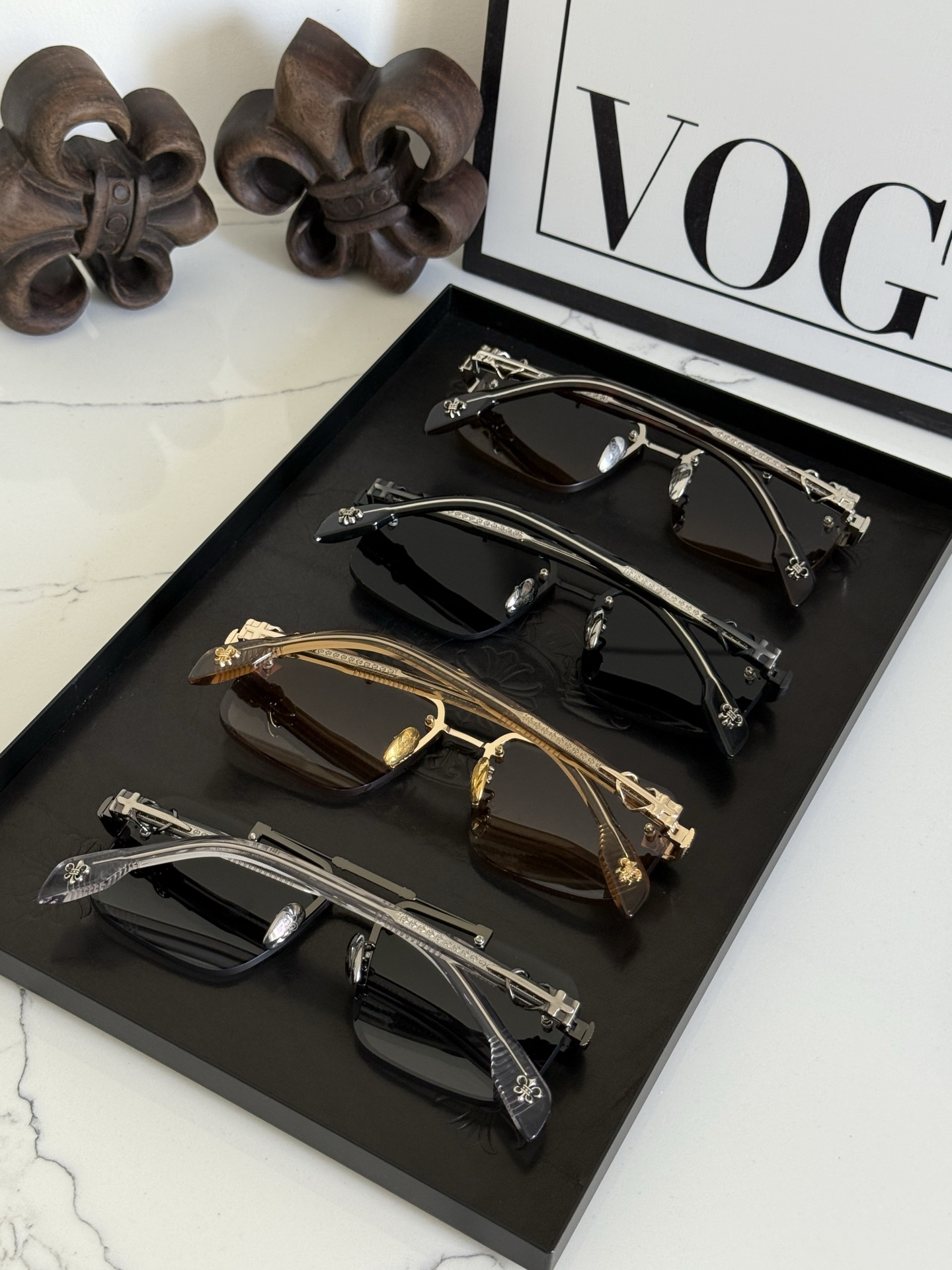 CHROME HEART🆕新款 精品墨镜 工艺细节完美 加厚镜片质感无敌CH8277 SIZE:61口1