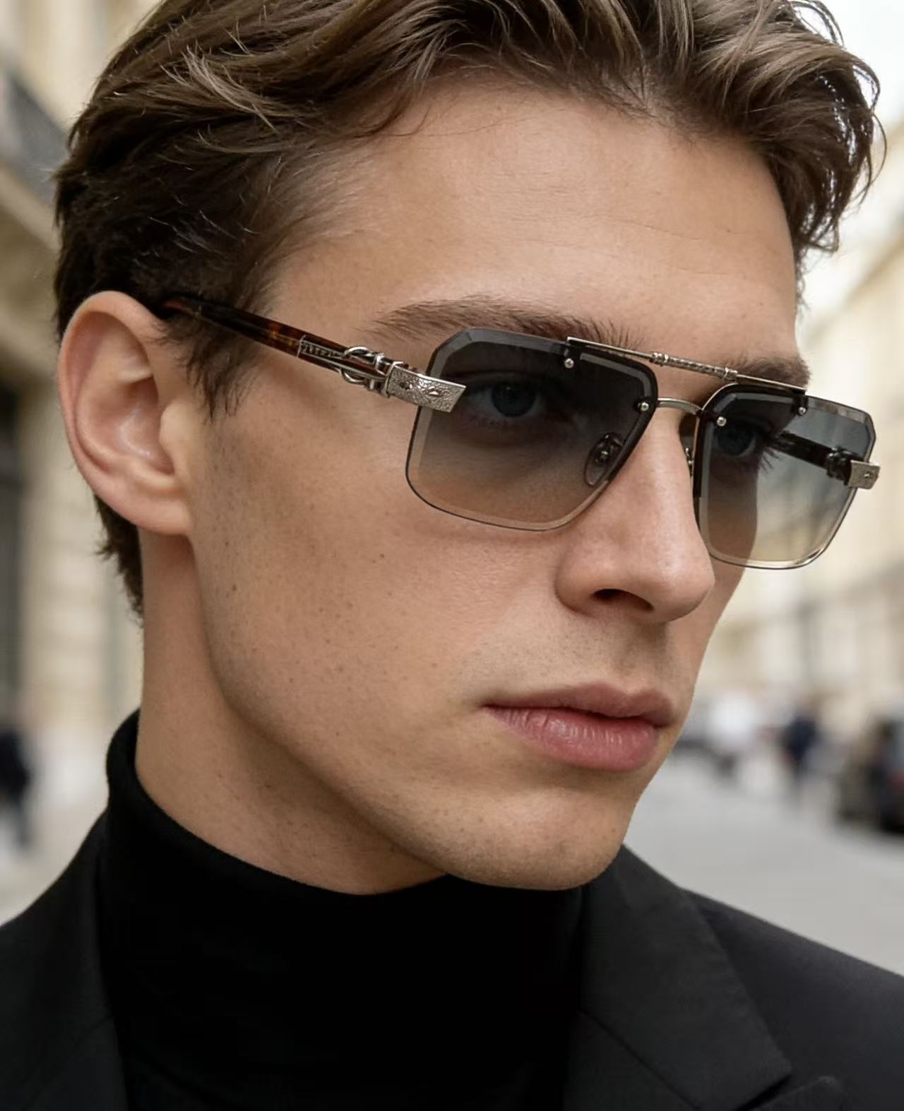 CHROME HEART🆕新款 精品墨镜 工艺细节完美 加厚镜片质感无敌CH8277 SIZE:61口1