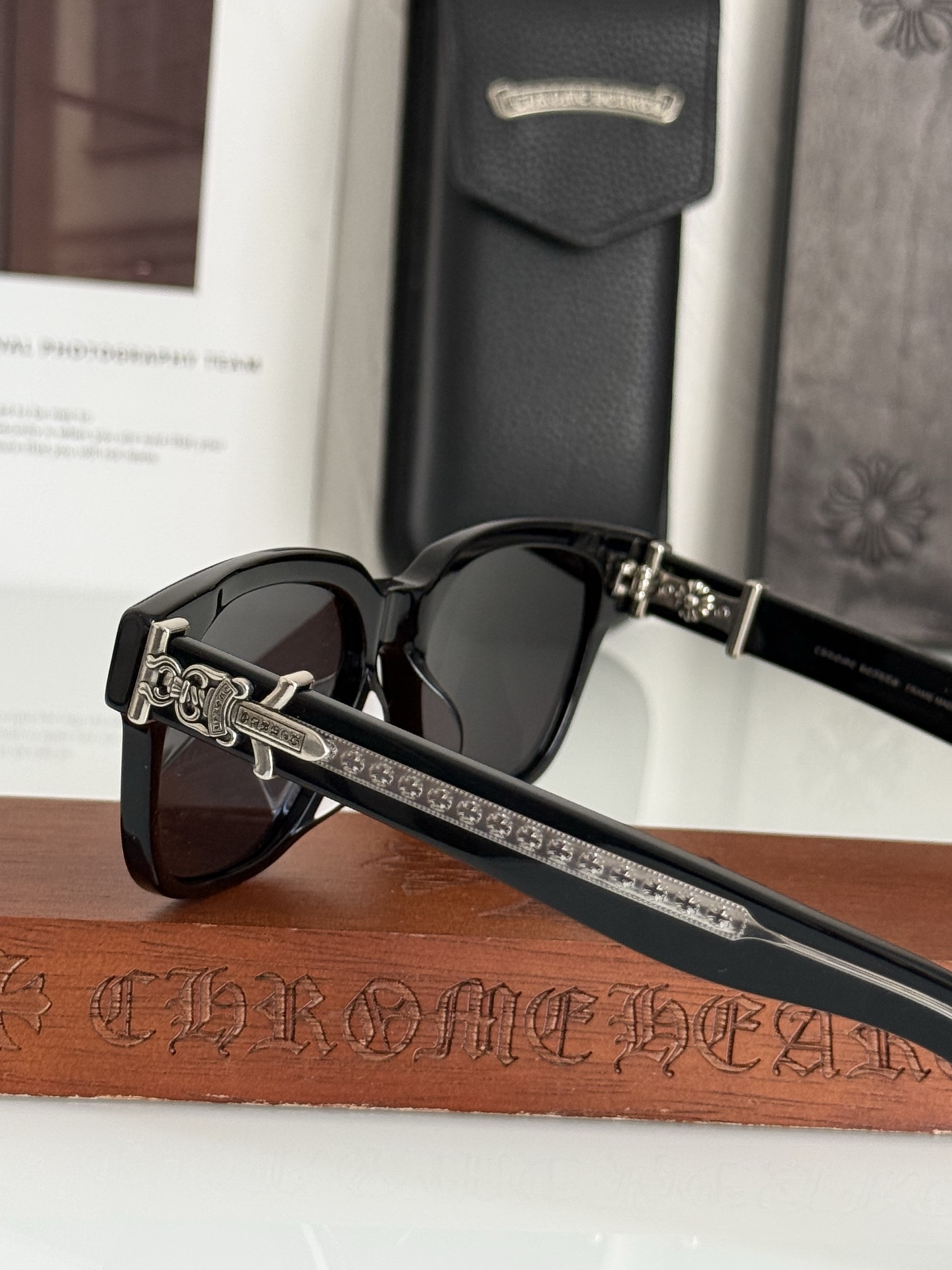 🕶️顶级原版定制款！每副都有独立编码 CHROME HEART 高奢系列 眼镜界艺术精品 意大利厚料精工