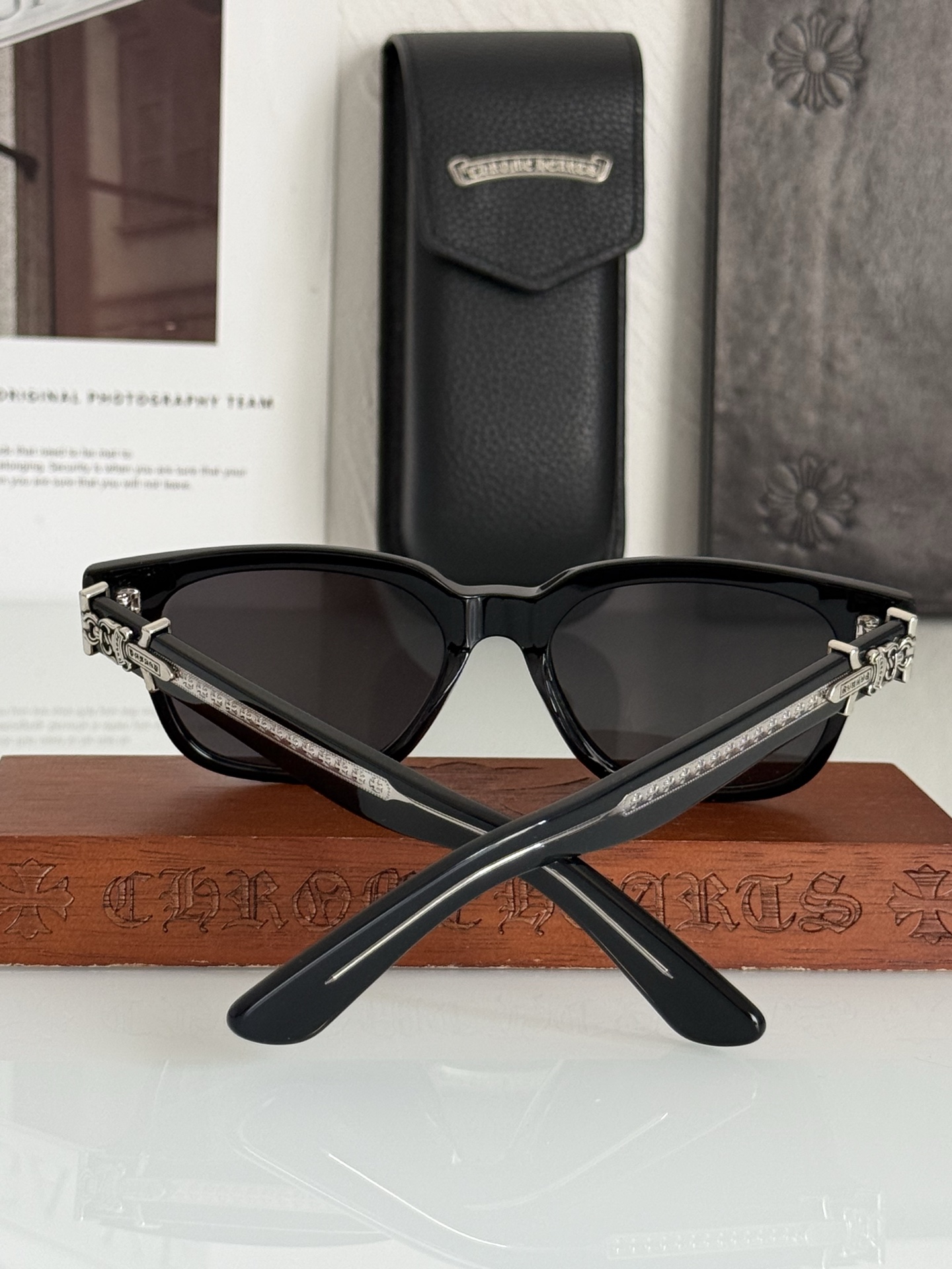 🕶️顶级原版定制款！每副都有独立编码 CHROME HEART 高奢系列 眼镜界艺术精品 意大利厚料精工