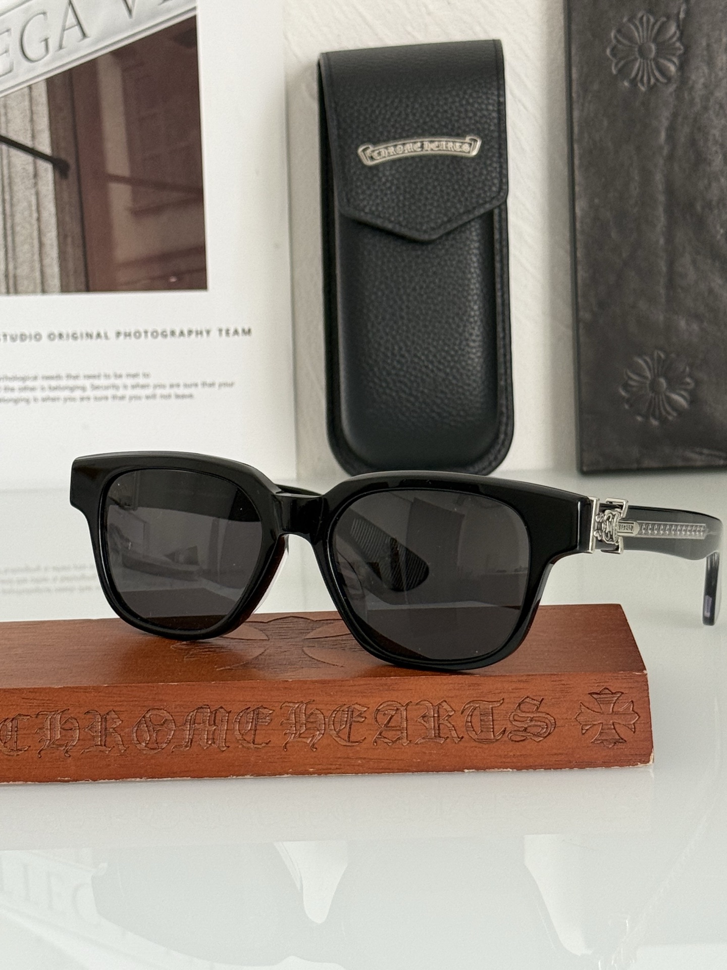 🕶️顶级原版定制款！每副都有独立编码 CHROME HEART 高奢系列 眼镜界艺术精品 意大利厚料精工