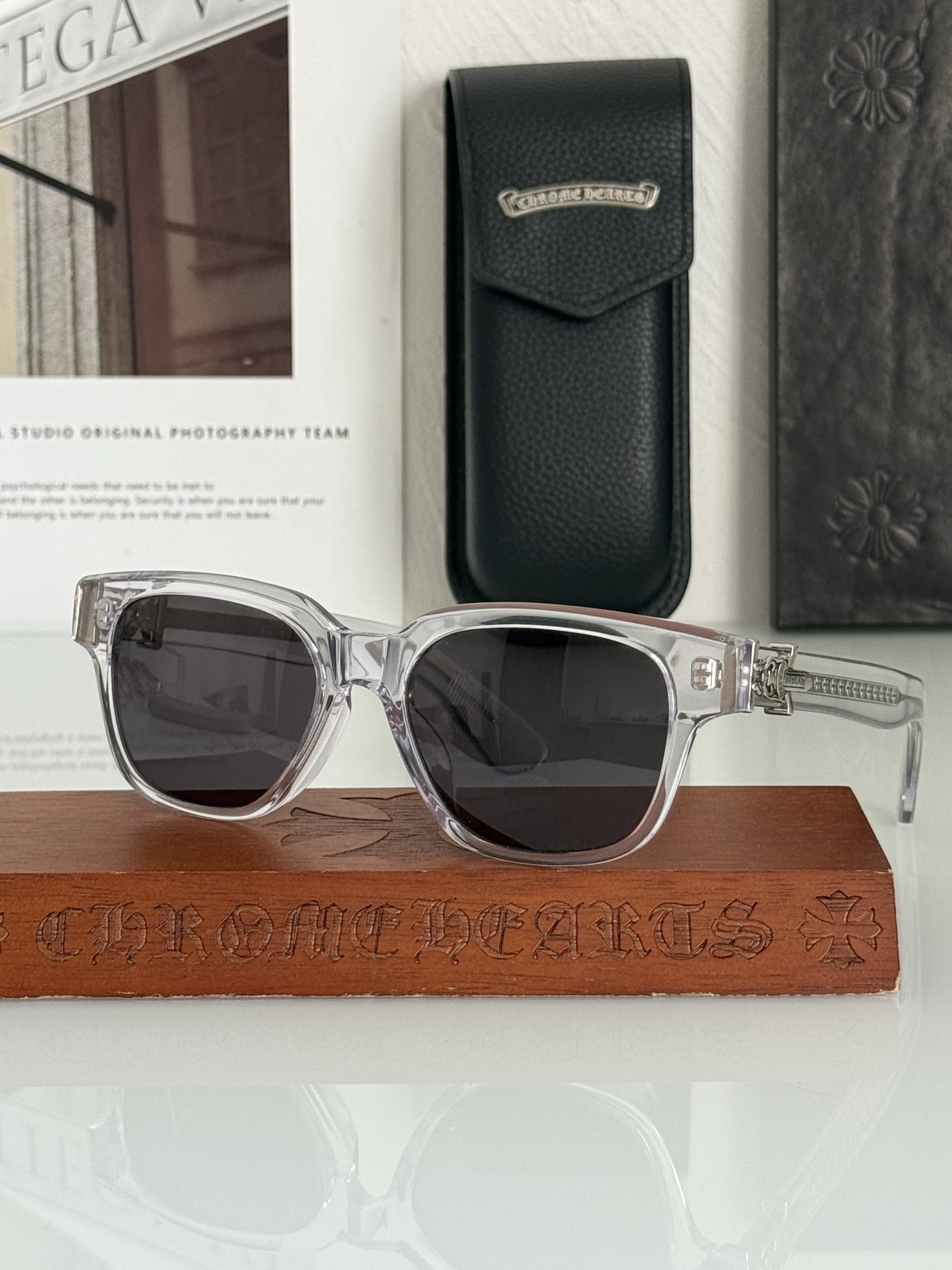 🕶️顶级原版定制款！每副都有独立编码 CHROME HEART 高奢系列 眼镜界艺术精品 意大利厚料精工