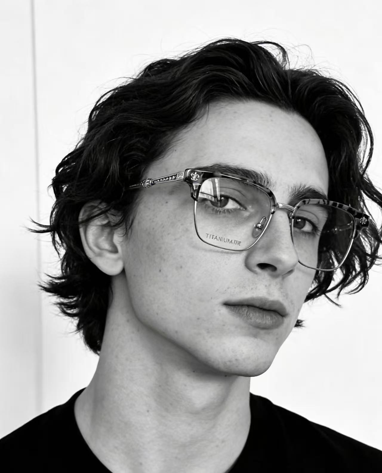 新～简约大方 半框眉架 绝美颜色高质感进口板料打磨而成 弹簧腿设计 更有张力CHROME HEART 钛