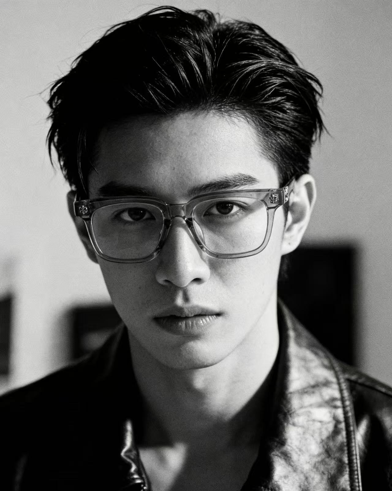 CHROME HEART新款厚料大框眼镜CH8207SIZE:55口18-154