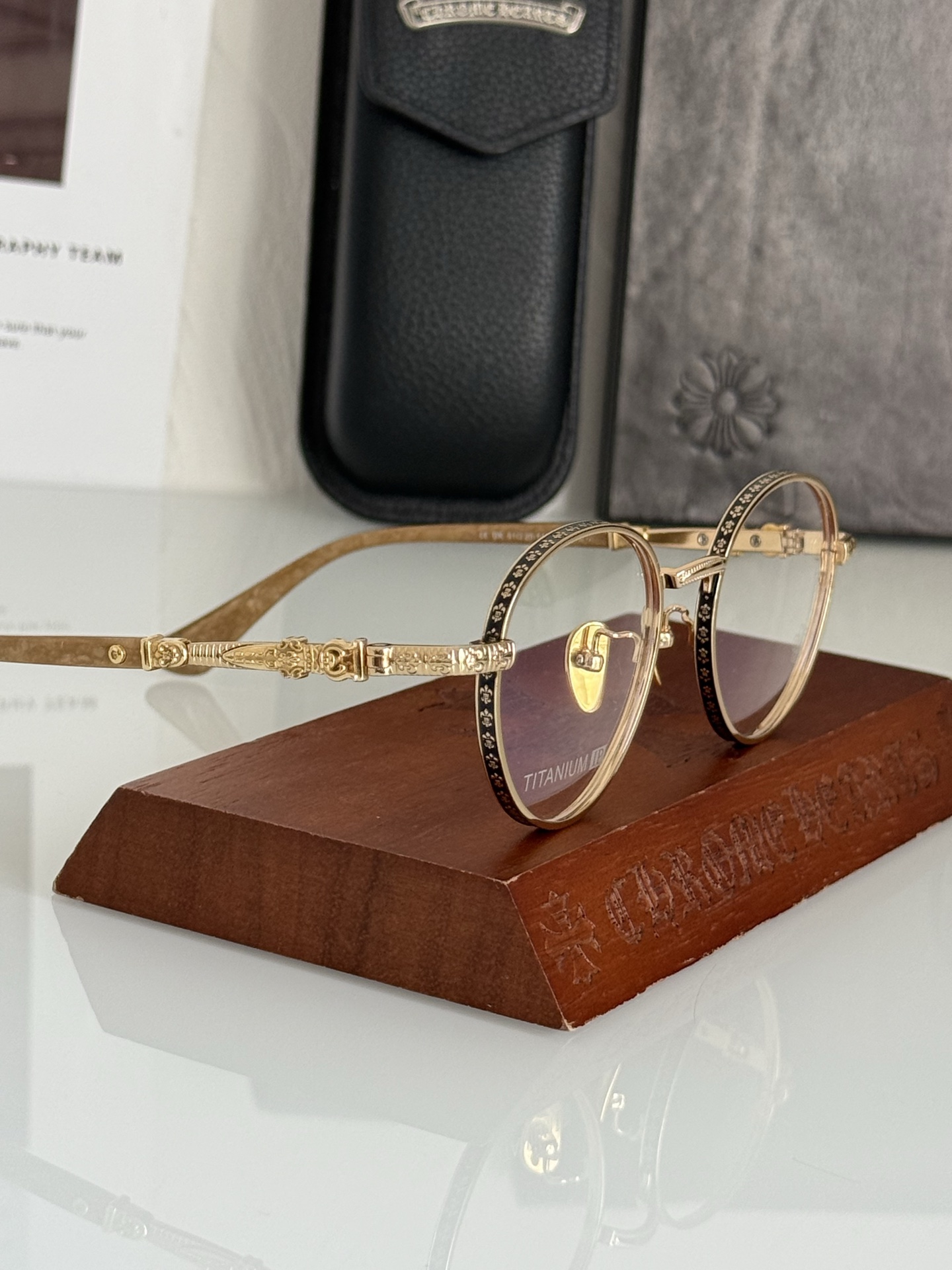 重工打造款‼️手工钛架〰️CHROME HEART💯新款每一个细节都透露出精湛的工艺顶级品质 原版绝对不