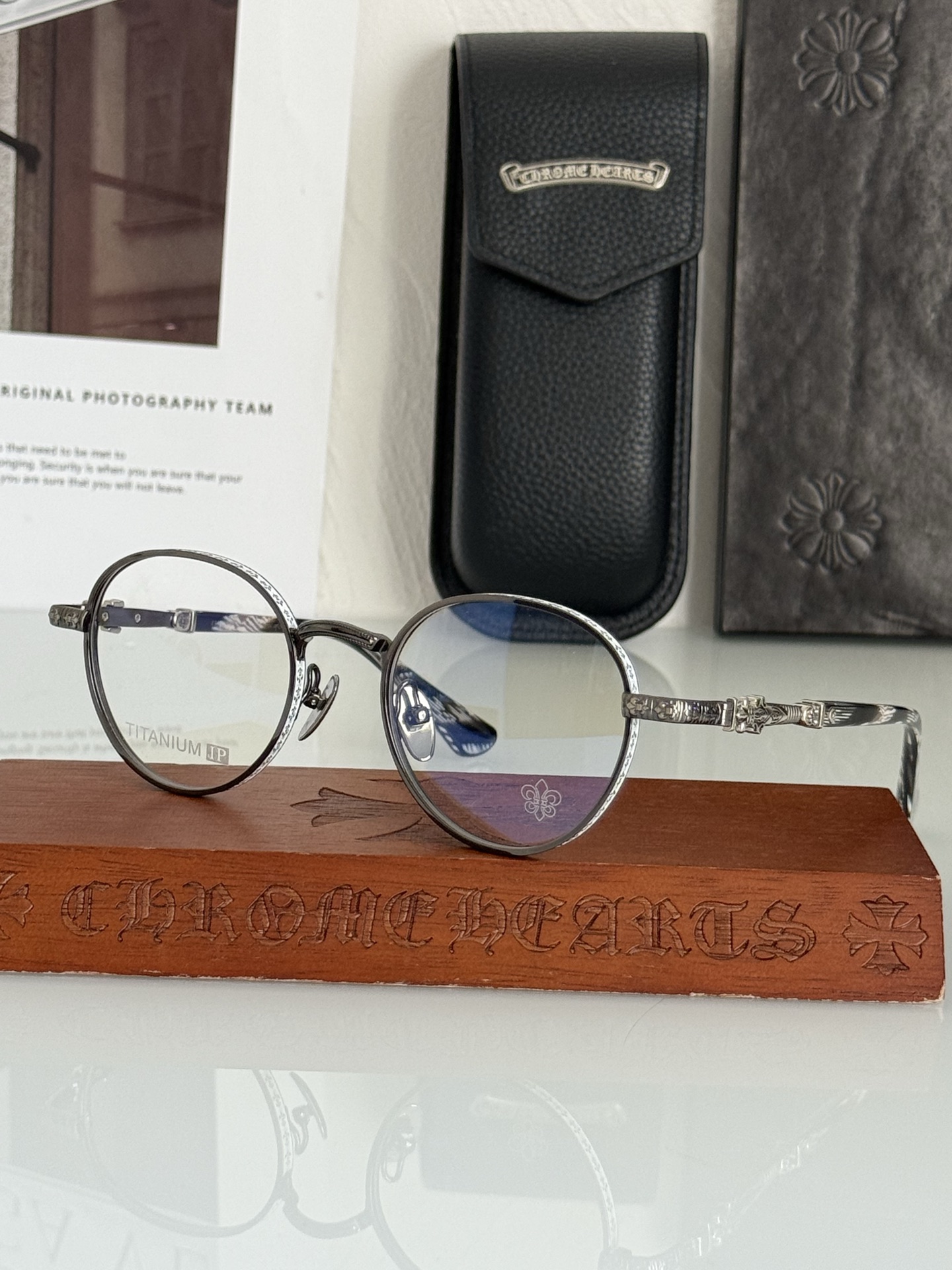 重工打造款‼️手工钛架〰️CHROME HEART💯新款每一个细节都透露出精湛的工艺顶级品质 原版绝对不