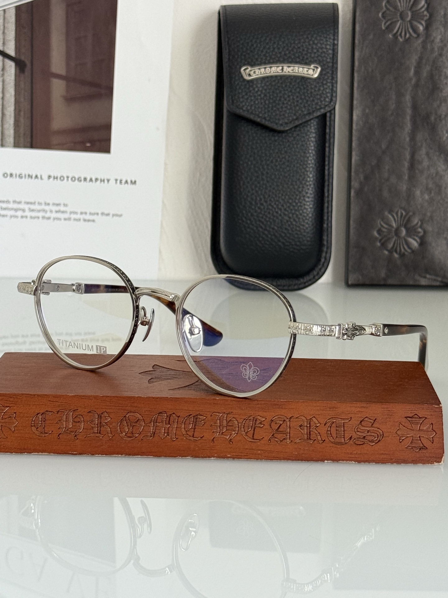 重工打造款‼️手工钛架〰️CHROME HEART💯新款每一个细节都透露出精湛的工艺顶级品质 原版绝对不