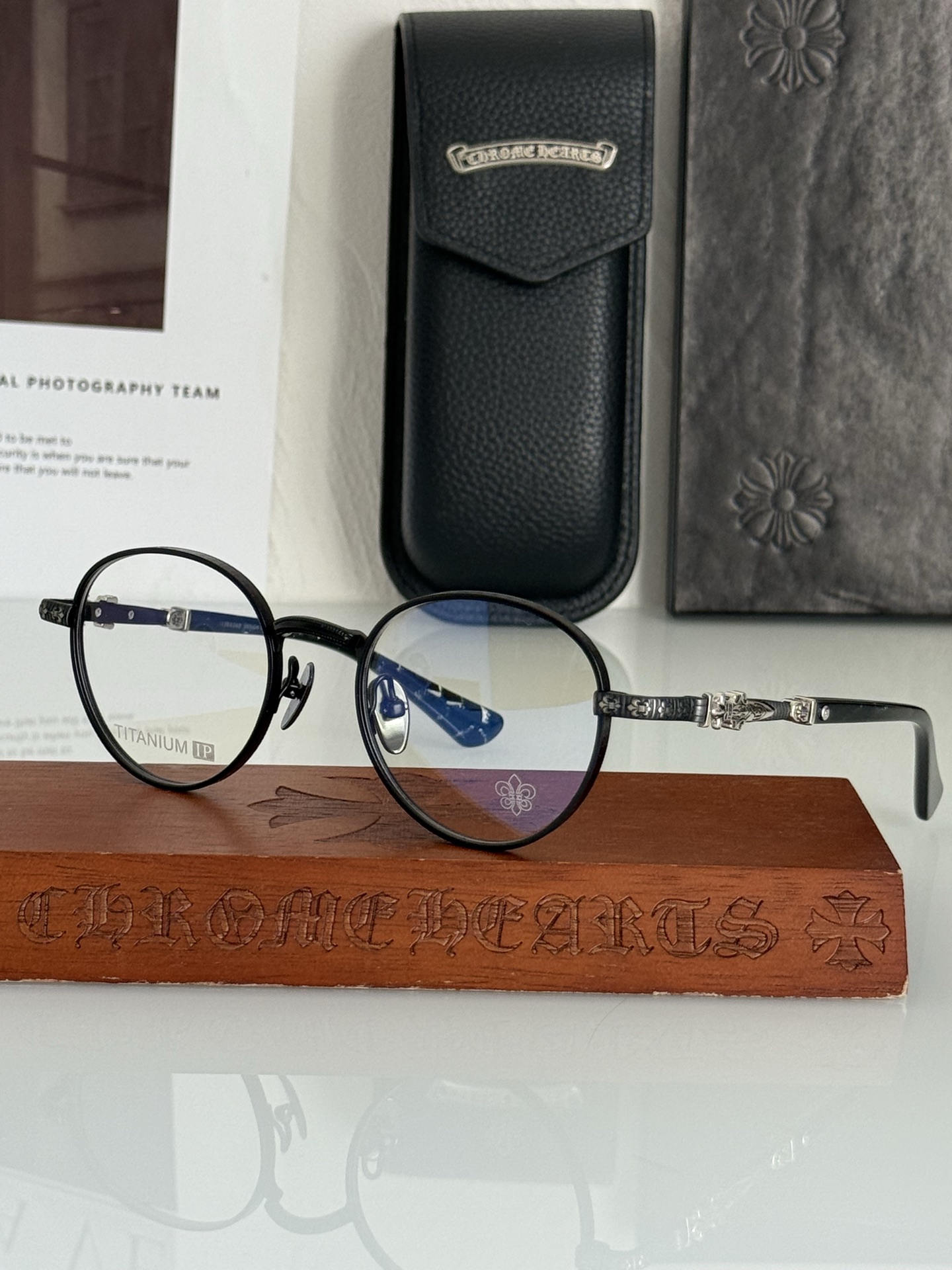 重工打造款‼️手工钛架〰️CHROME HEART💯新款每一个细节都透露出精湛的工艺顶级品质 原版绝对不