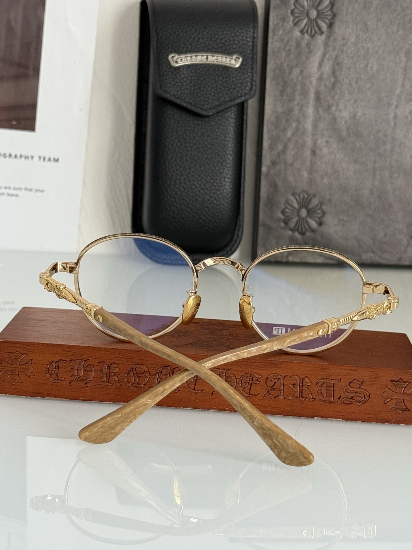 重工打造款‼️手工钛架〰️CHROME HEART💯新款每一个细节都透露出精湛的工艺顶级品质 原版绝对不