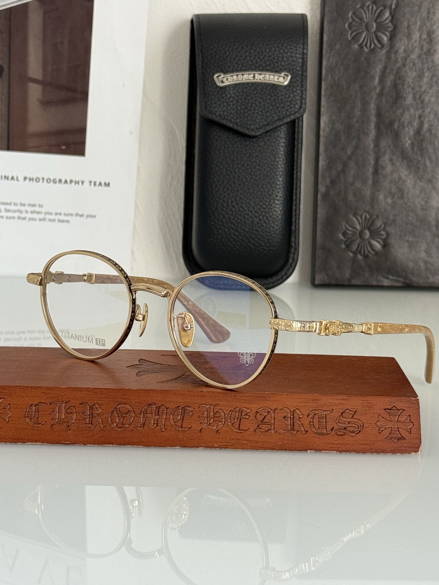 重工打造款‼️手工钛架〰️CHROME HEART💯新款每一个细节都透露出精湛的工艺顶级品质 原版绝对不