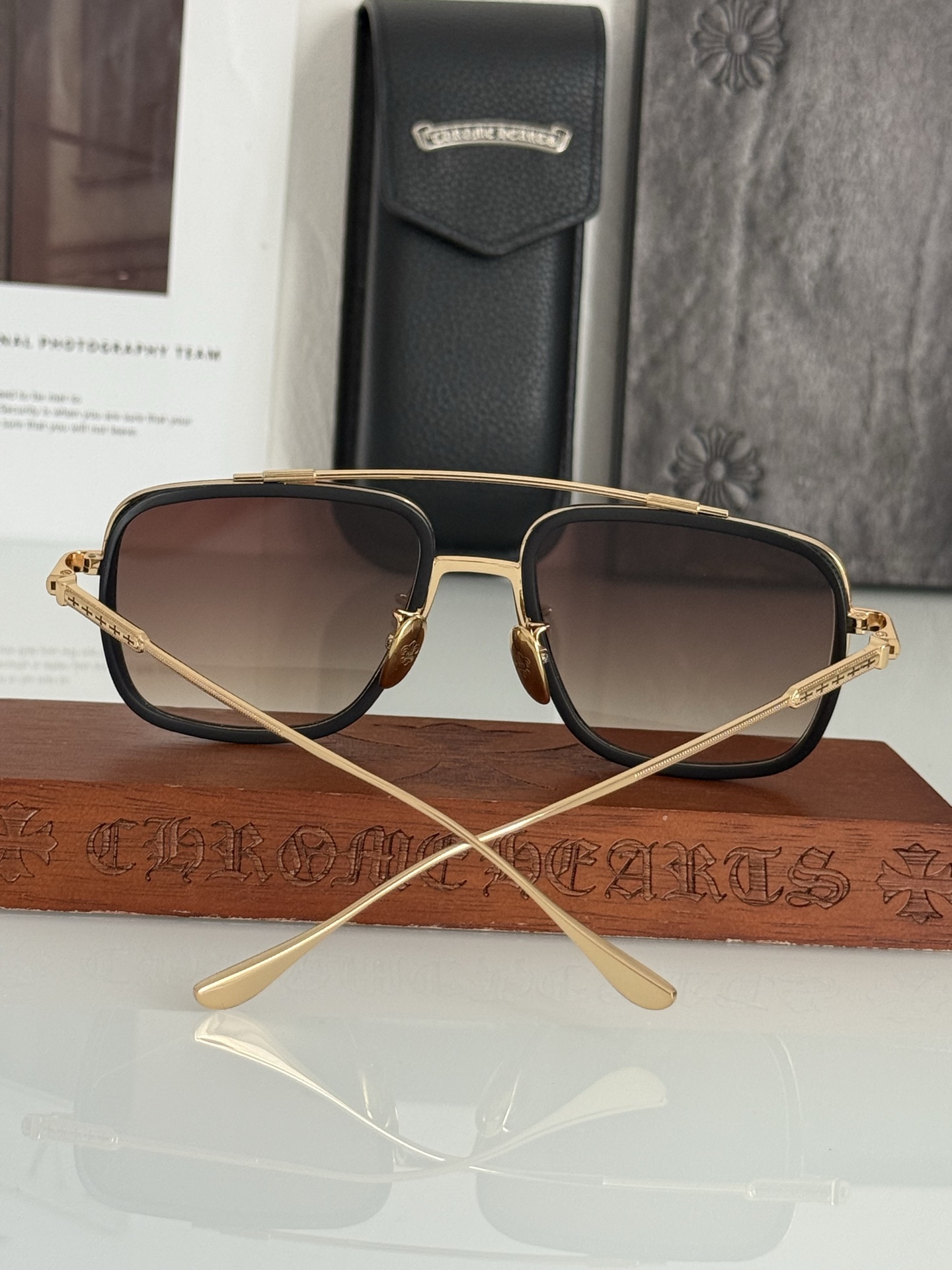 顶级好货 设计新品➕CHROME HEART 细节处理非常完美CH8056 钢圈融合日本IP电镀工艺轻巧