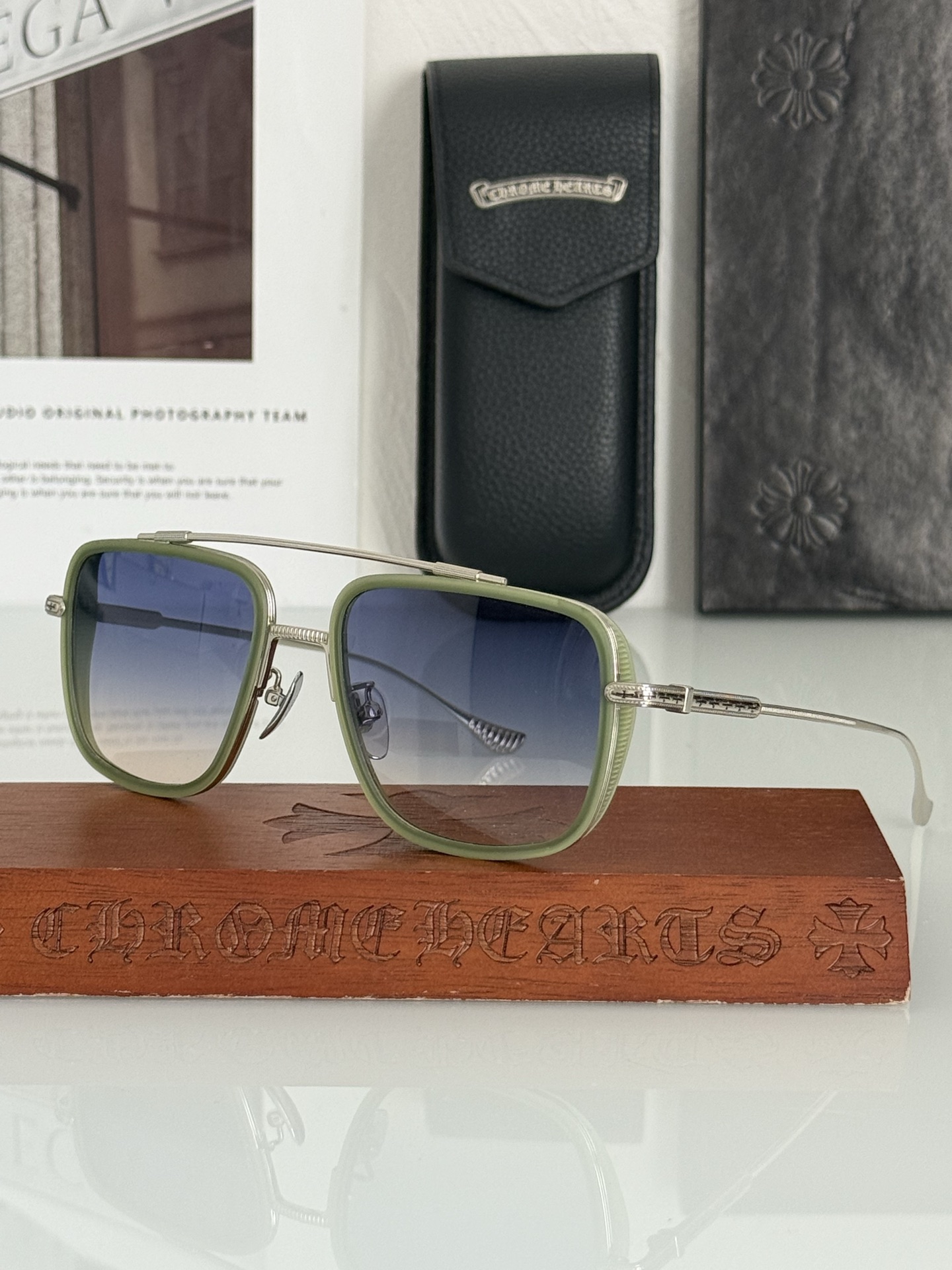 顶级好货 设计新品➕CHROME HEART 细节处理非常完美CH8056 钢圈融合日本IP电镀工艺轻巧