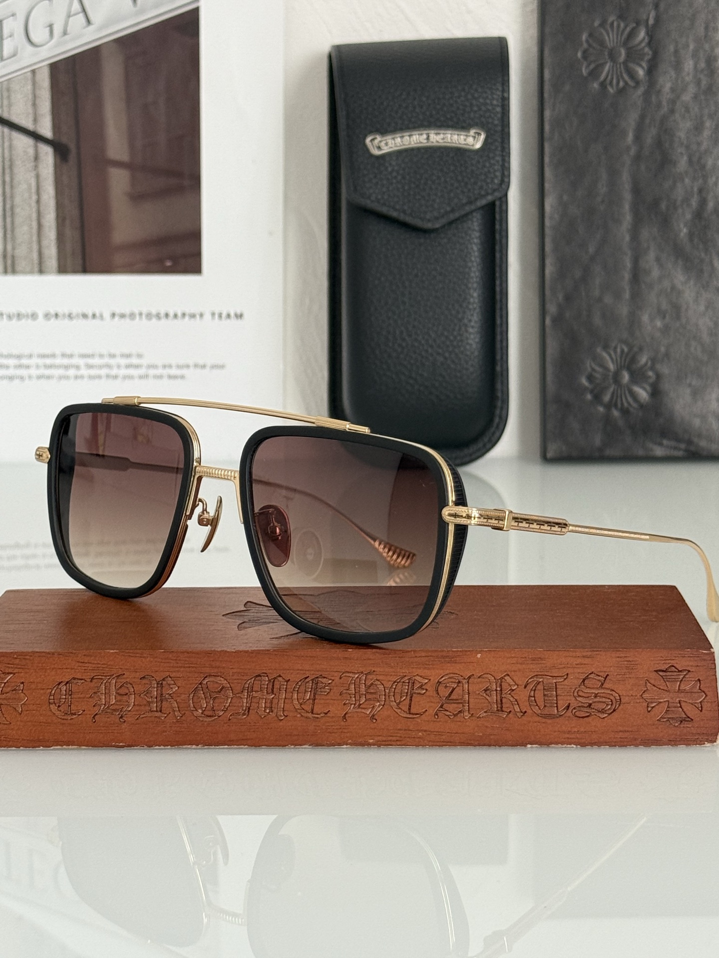 顶级好货 设计新品➕CHROME HEART 细节处理非常完美CH8056 钢圈融合日本IP电镀工艺轻巧