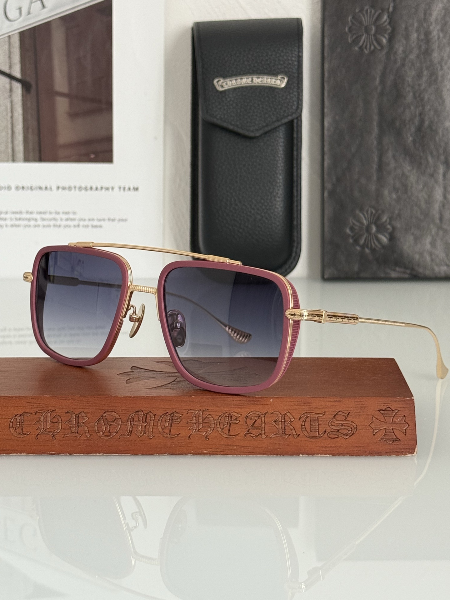 顶级好货 设计新品➕CHROME HEART 细节处理非常完美CH8056 钢圈融合日本IP电镀工艺轻巧