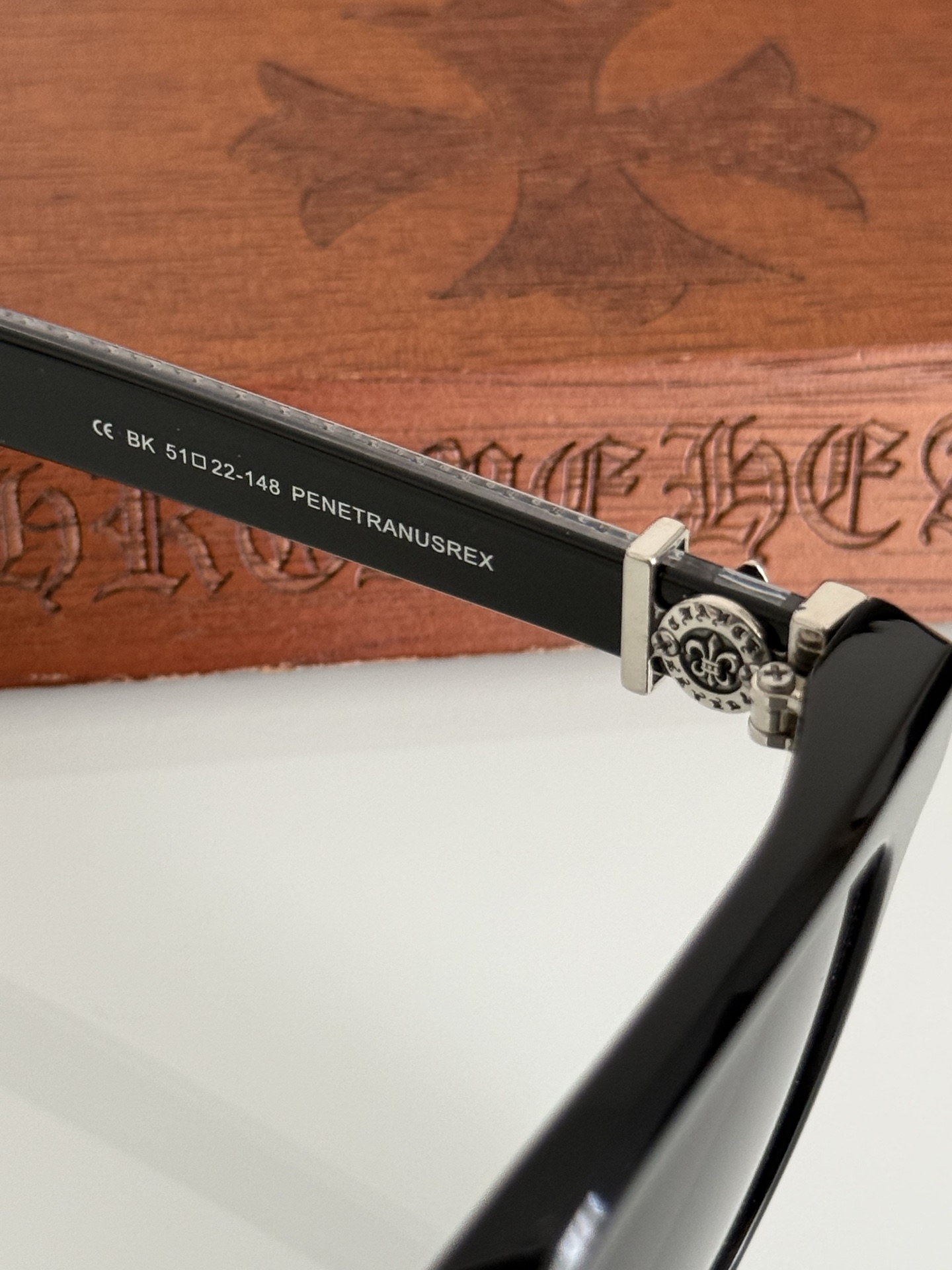 原版最新款！CHROME HEART今年必入太阳镜🕶️ 进口厚板料切割 板面立体干净 精致克罗心五金件点