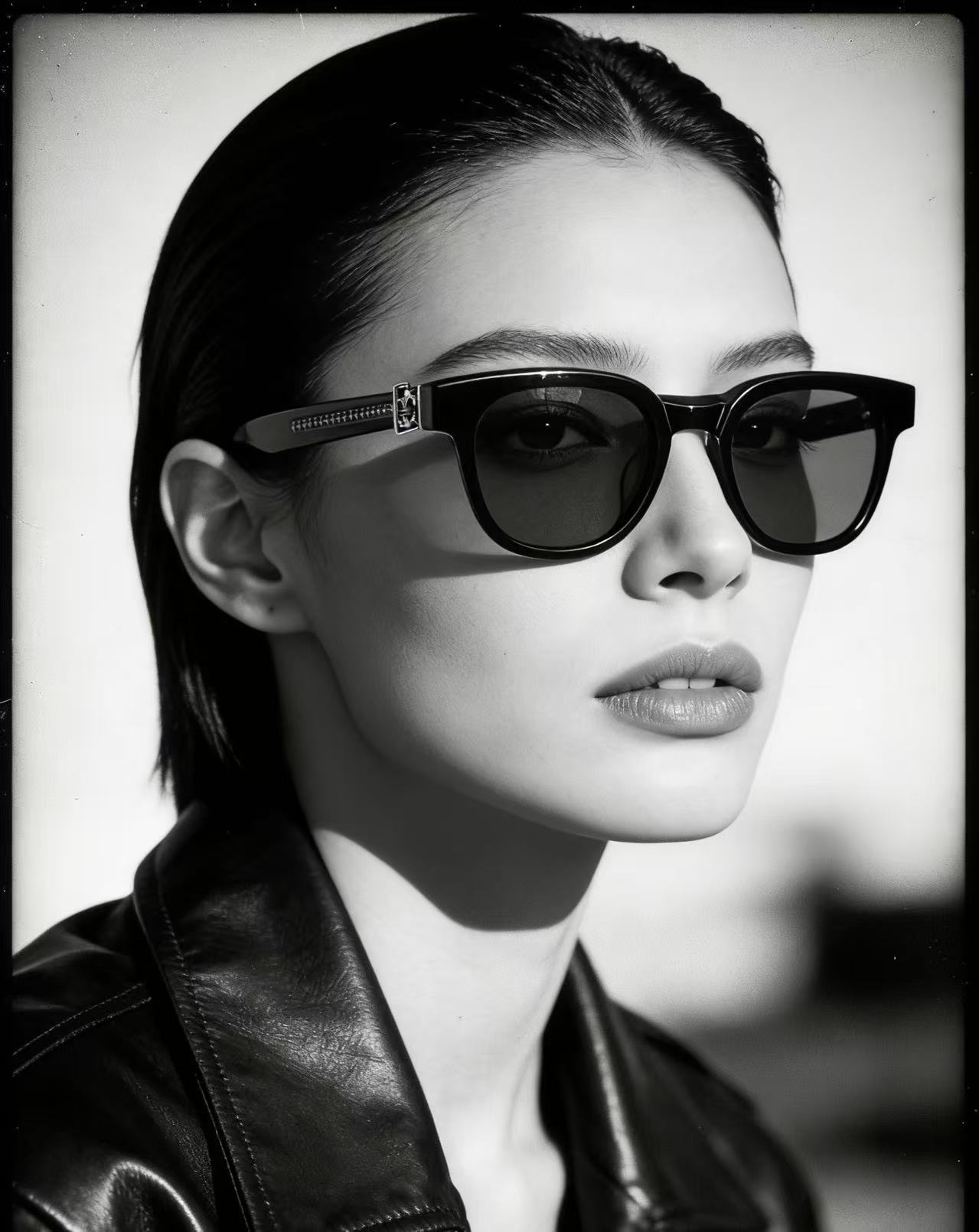 原版最新款！CHROME HEART今年必入太阳镜🕶️ 进口厚板料切割 板面立体干净 精致克罗心五金件点