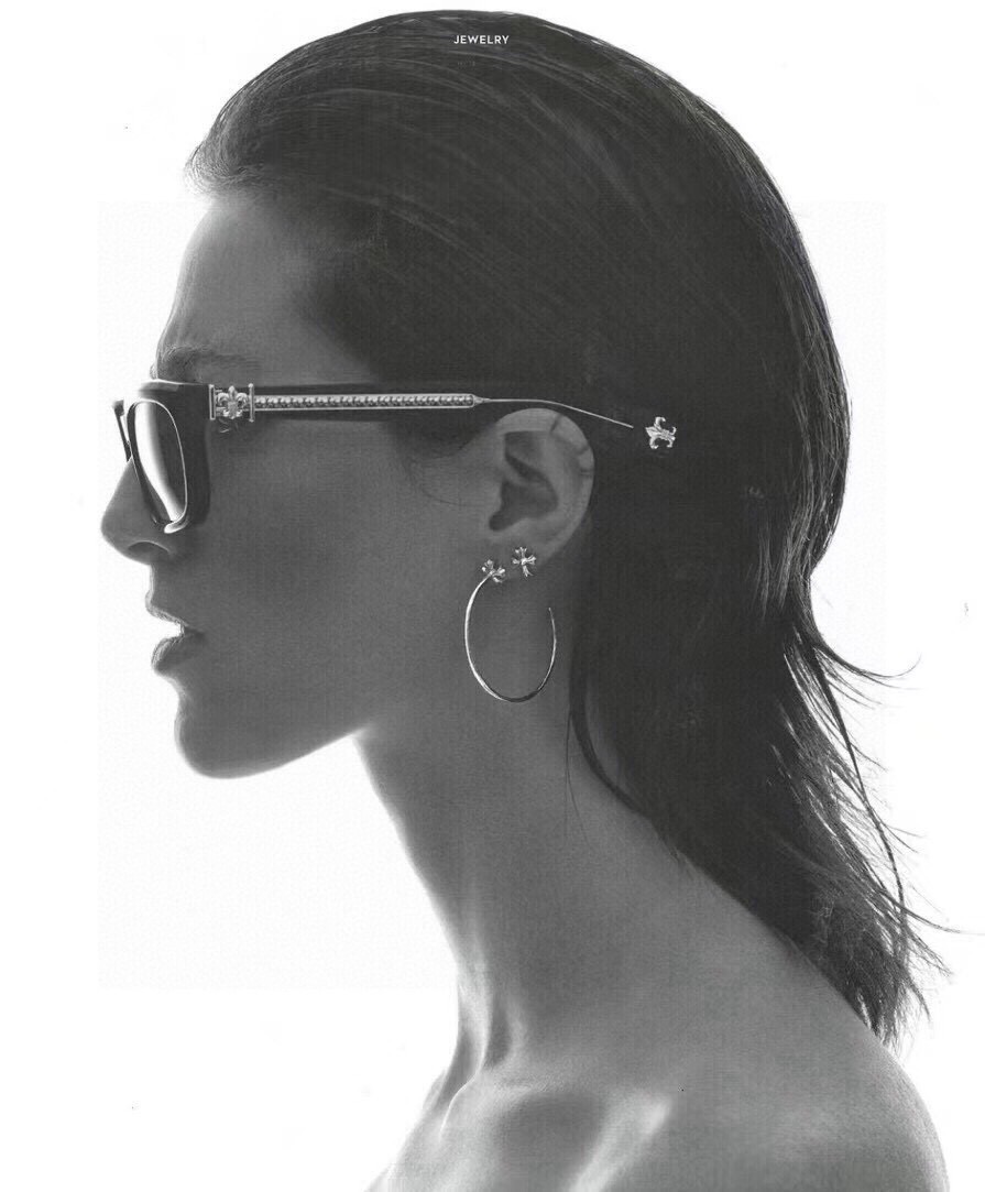 原版最新款！CHROME HEART今年必入太阳镜🕶️ 进口厚板料切割 板面立体干净 精致克罗心五金件点