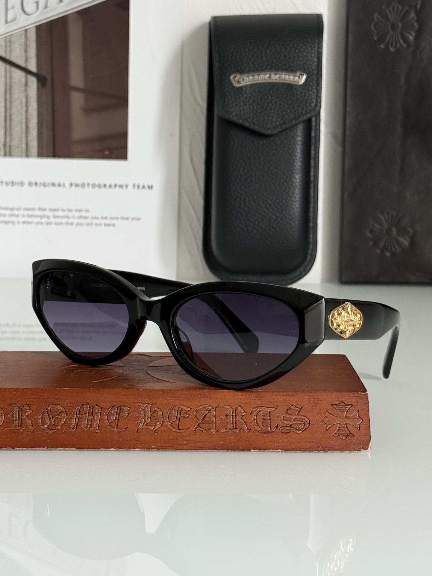 CHROME HEART 一眼心动 配色绝绝子 高级有质感！CH8295 SIZE:54-20-143