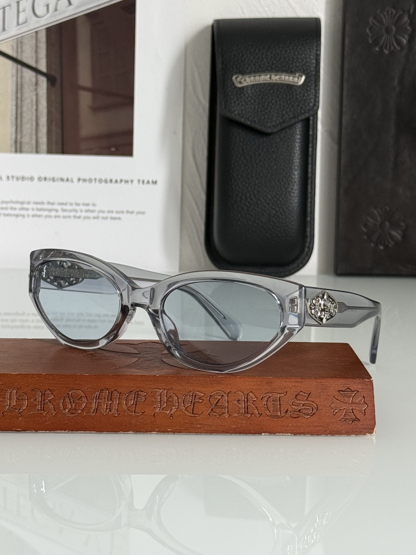 CHROME HEART 一眼心动 配色绝绝子 高级有质感！CH8295 SIZE:54-20-143