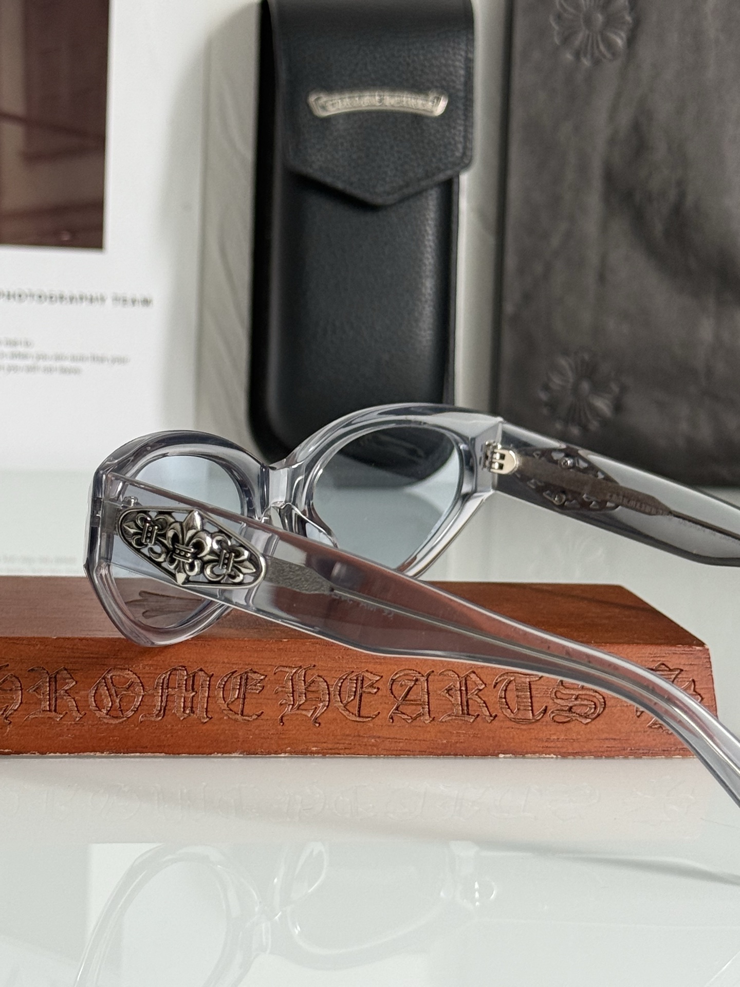 CHROME HEART 一眼心动 配色绝绝子 高级有质感！CH8295 SIZE:54-20-143