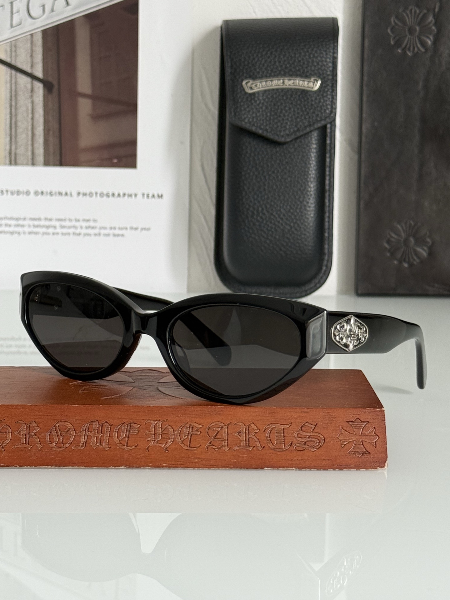 CHROME HEART 一眼心动 配色绝绝子 高级有质感！CH8295 SIZE:54-20-143