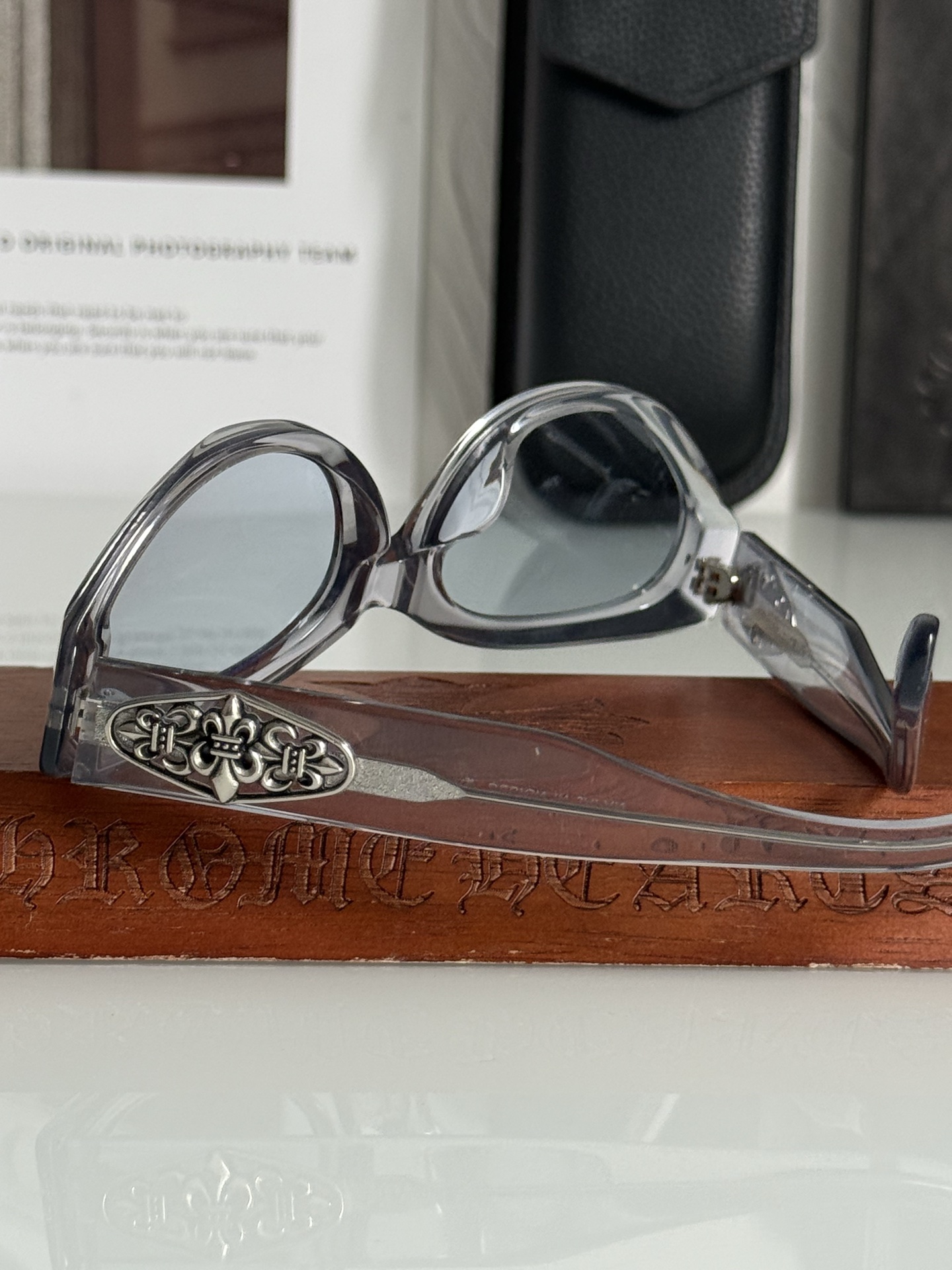 CHROME HEART 一眼心动 配色绝绝子 高级有质感！CH8295 SIZE:54-20-143