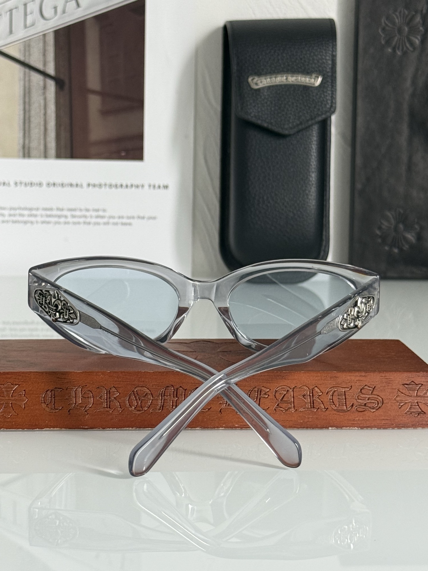 CHROME HEART 一眼心动 配色绝绝子 高级有质感！CH8295 SIZE:54-20-143