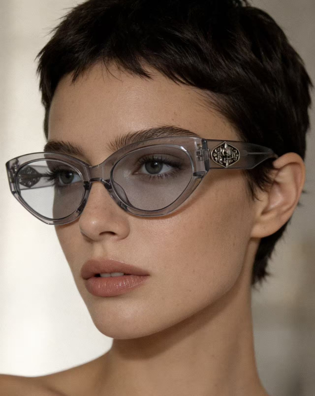 CHROME HEART 一眼心动 配色绝绝子 高级有质感！CH8295 SIZE:54-20-143