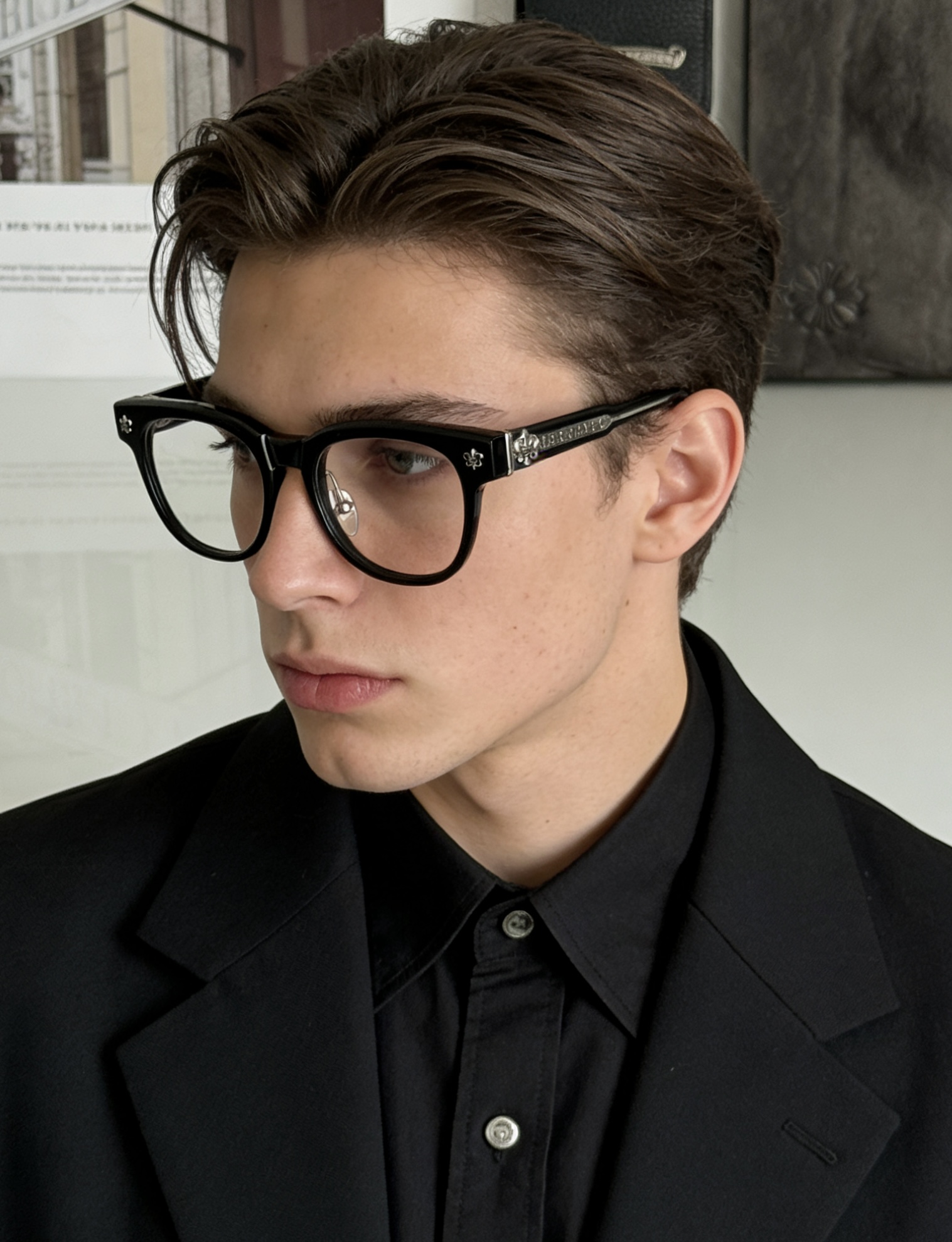 新款绝绝子!高版〰️CHROME HEART细节控✔️ 厚板材质感超强 CH8199 SIZE:52口2