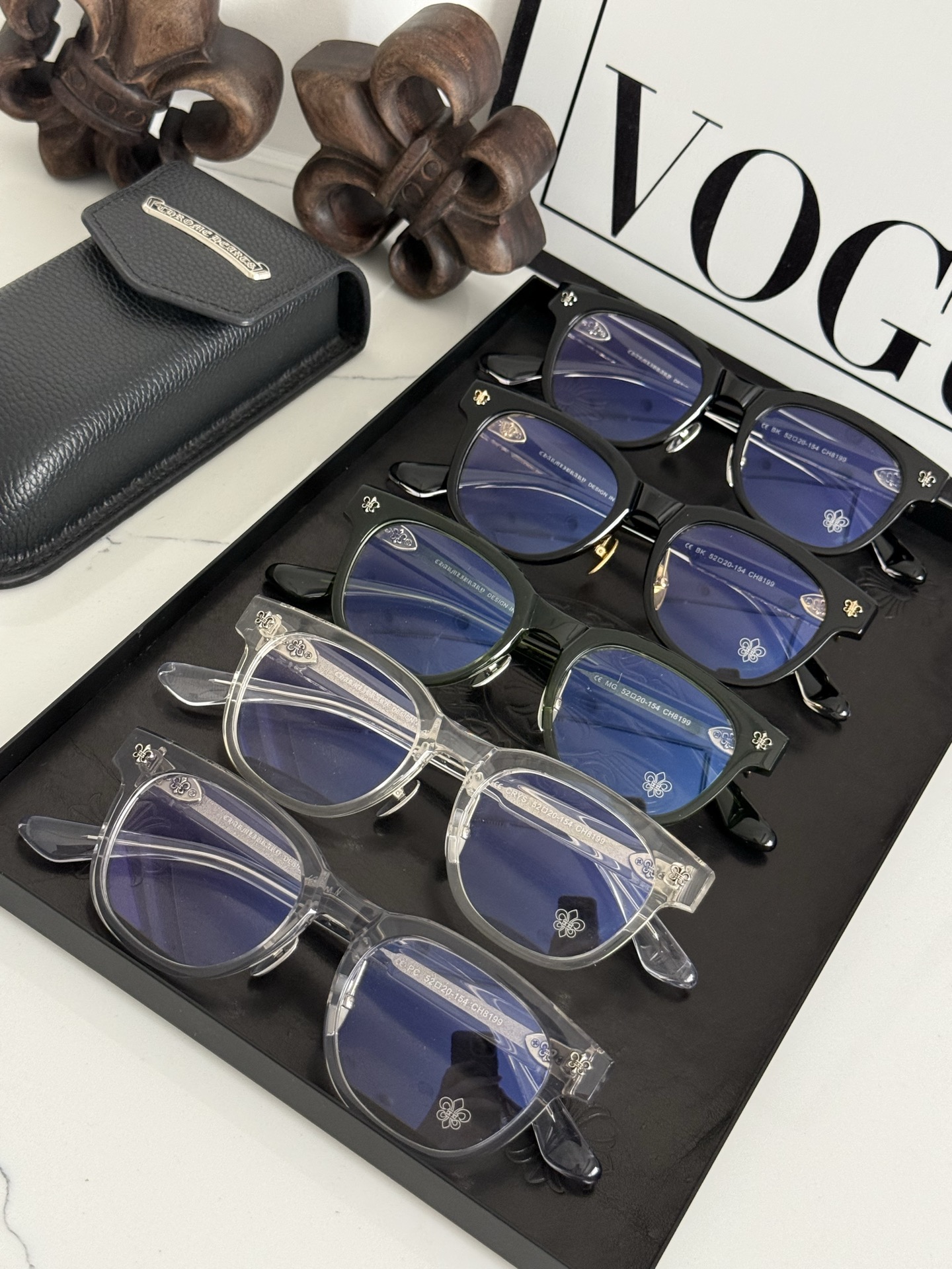 新款绝绝子!高版〰️CHROME HEART细节控✔️ 厚板材质感超强 CH8199 SIZE:52口2