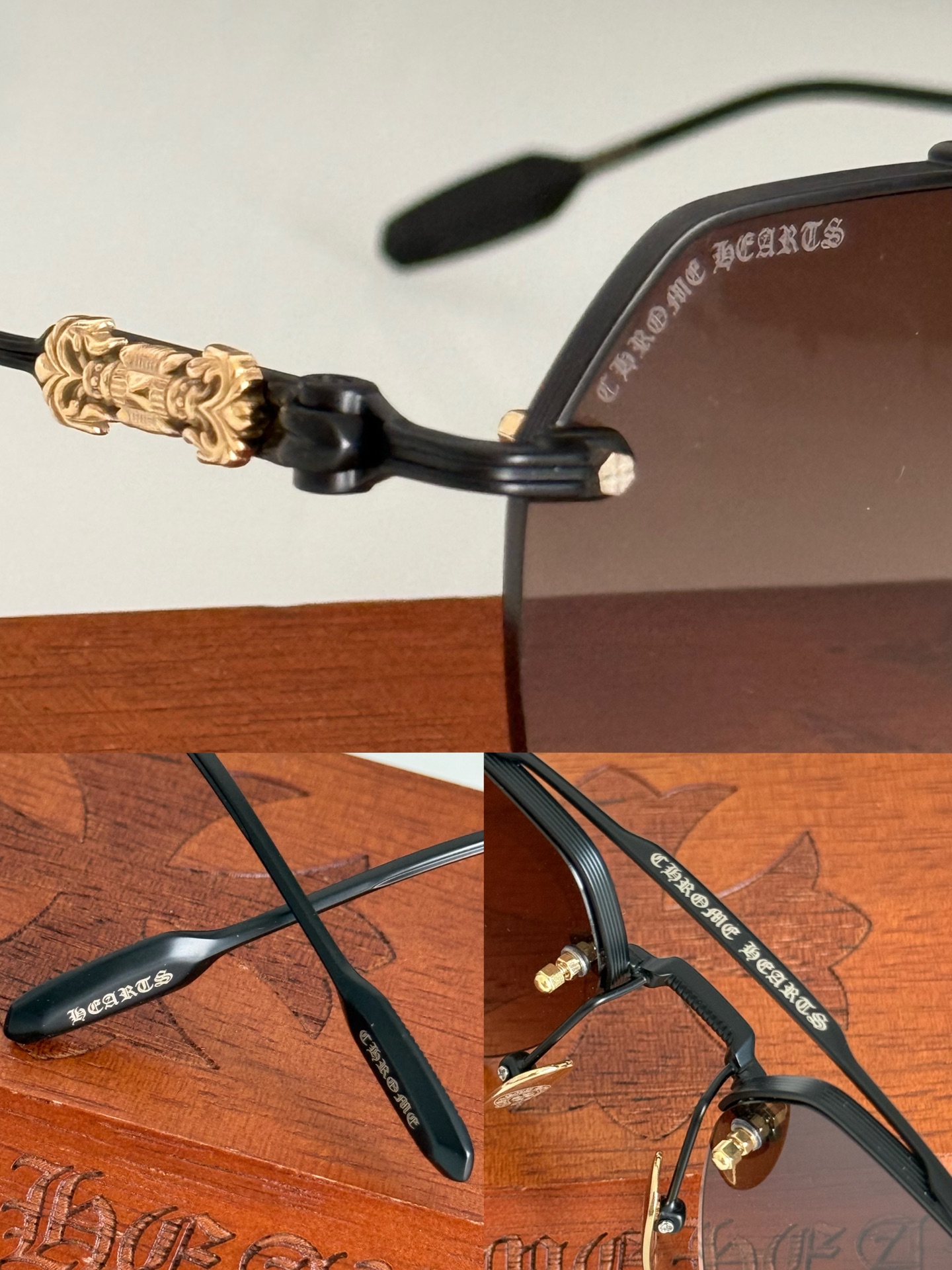 陈伟霆同款！蔡司镜片 高级感拉满！半框美学 拒绝千篇一律 多边形造型搭配一体式双梁设计镜片更稳定兼具时尚