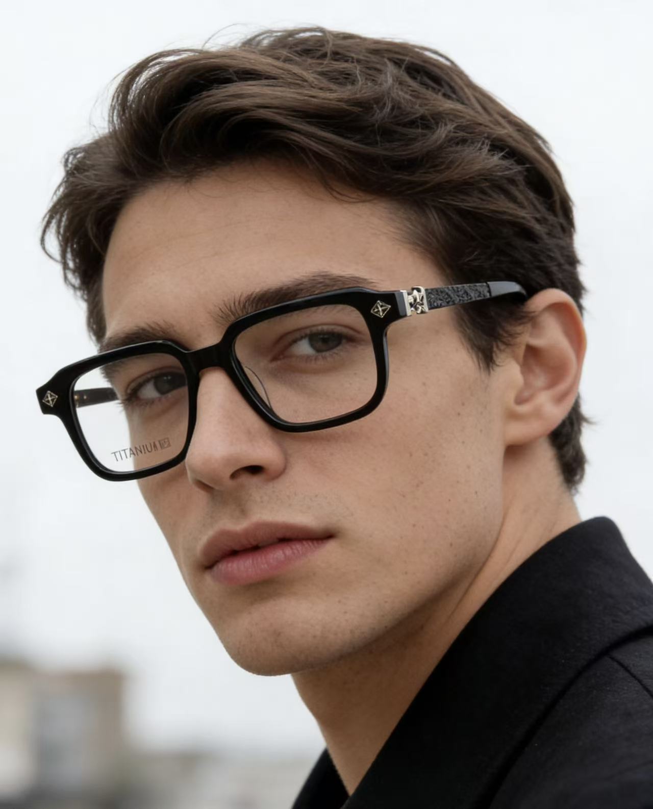 新款！CHROME HEART 小方框气质款 钛！CH8296SIZE：51-19-145