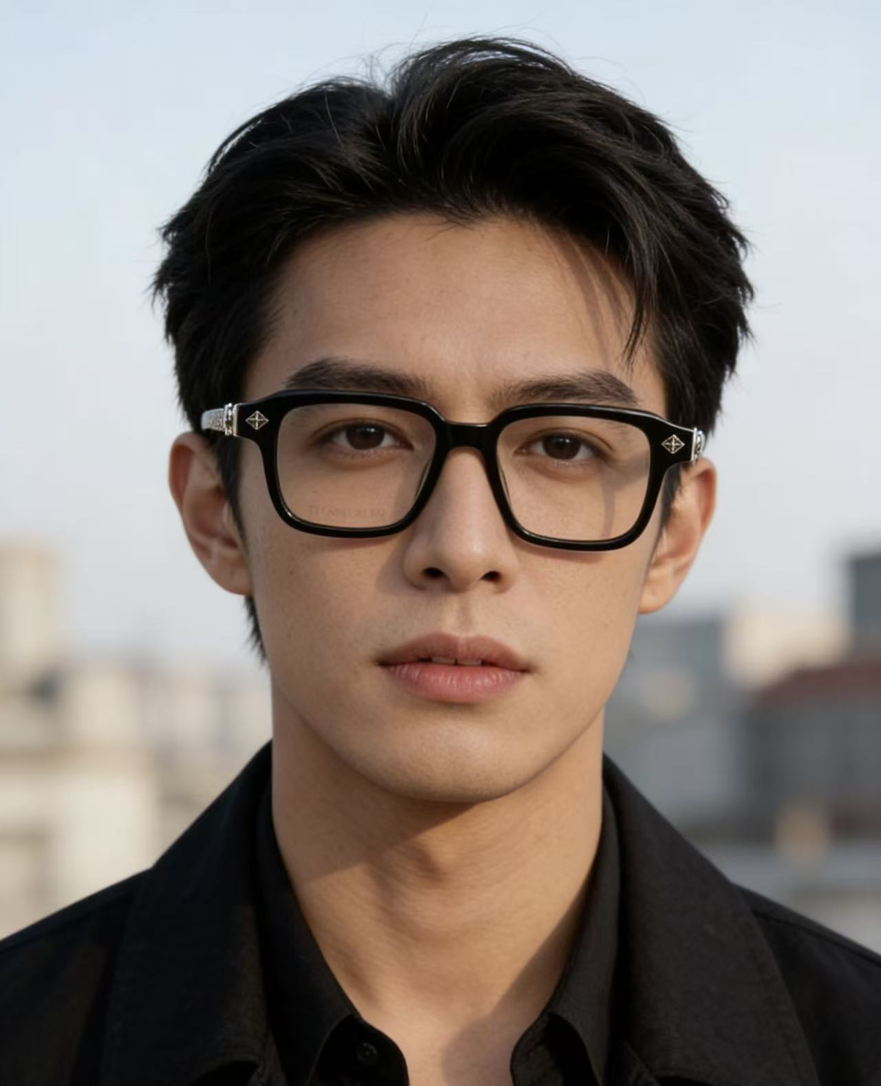 新款！CHROME HEART 小方框气质款 钛！CH8296SIZE：51-19-145