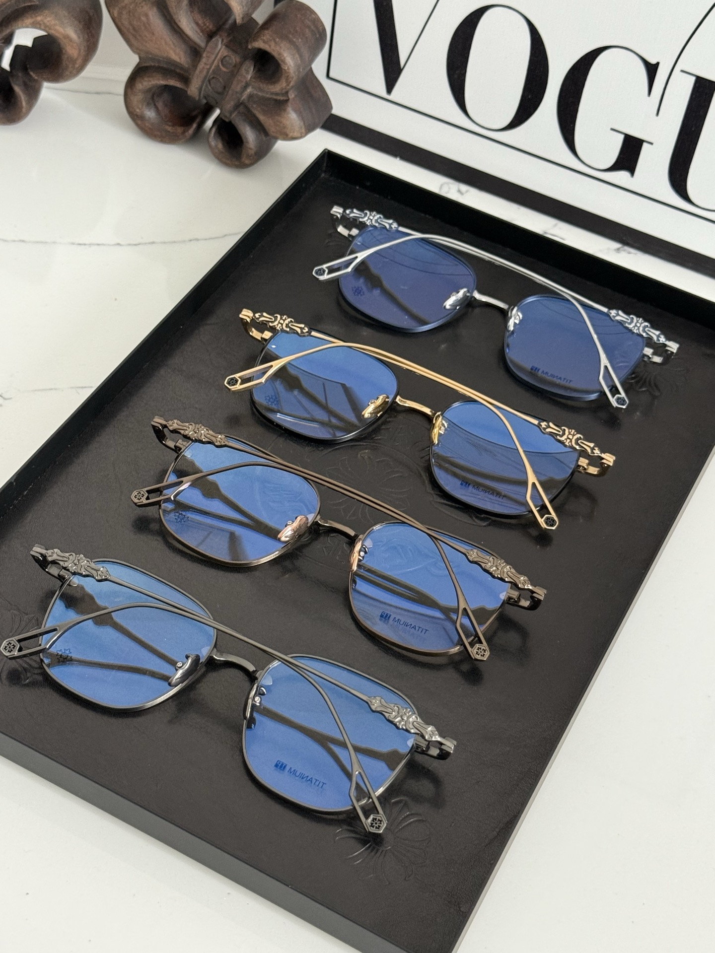 纯钛！超级轻！日本IP电镀 高级CH5325 SIZE:53-19-150