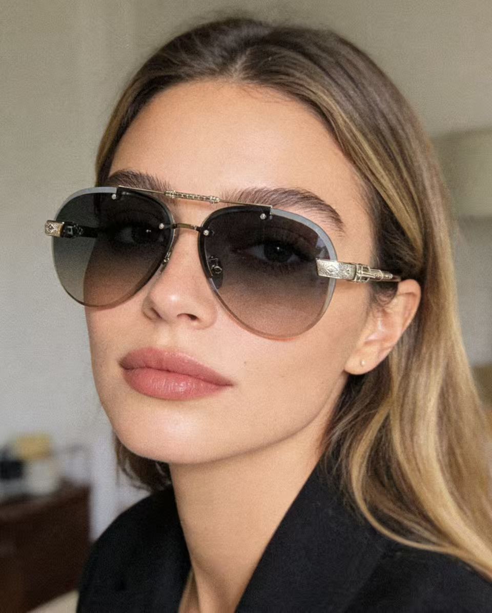 CHROME HEART🆕新款 精品墨镜 工艺细节完美 加厚镜片质感无敌CH8267 SIZE:62-1