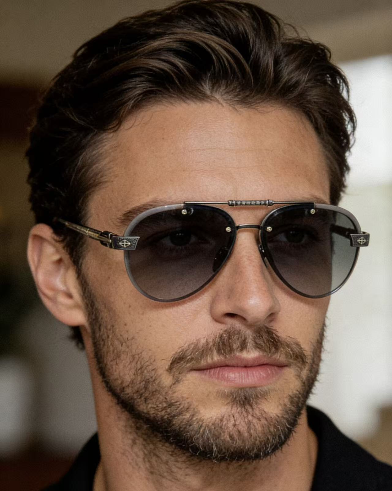 CHROME HEART🆕新款 精品墨镜 工艺细节完美 加厚镜片质感无敌CH8267 SIZE:62-1