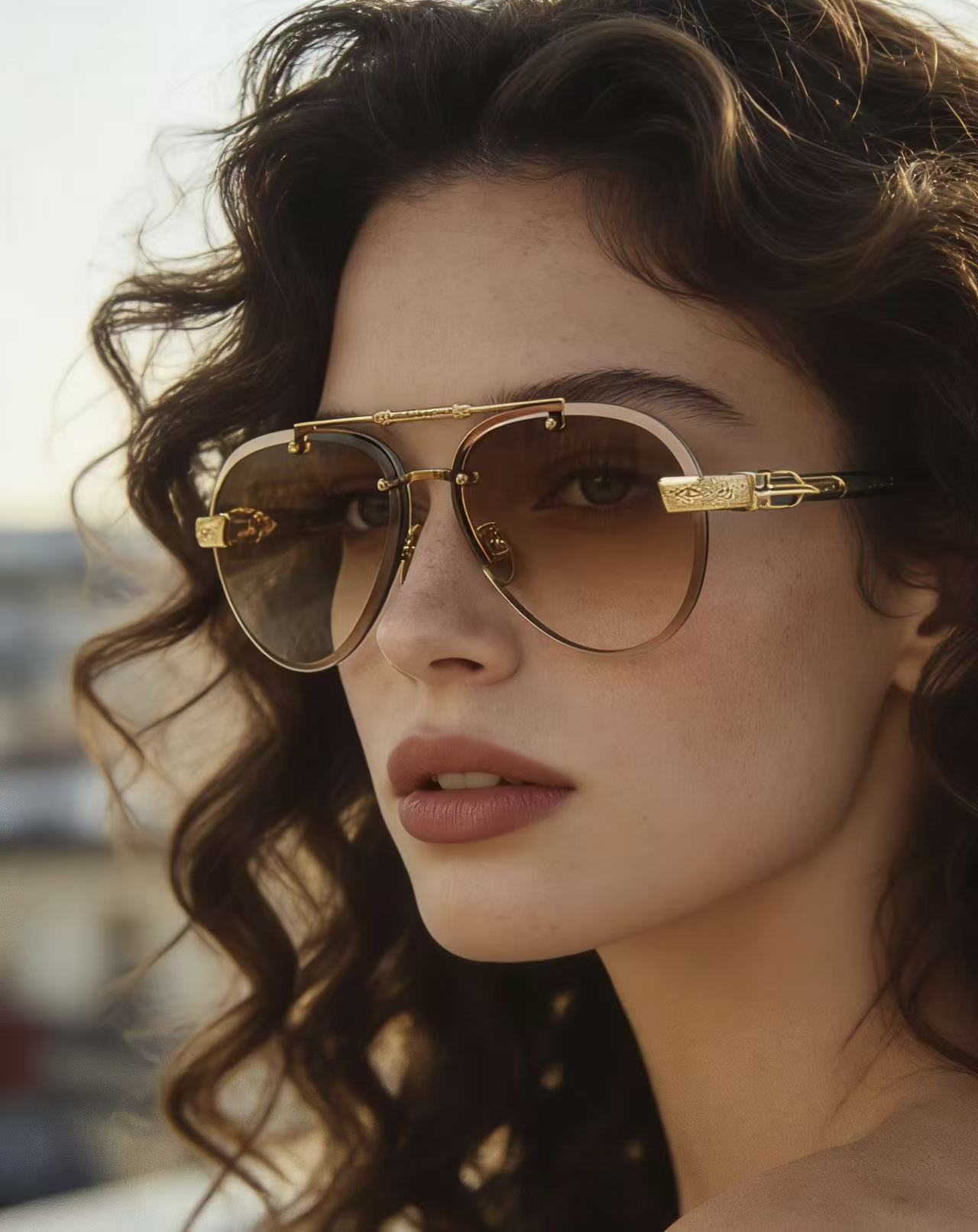 CHROME HEART🆕新款 精品墨镜 工艺细节完美 加厚镜片质感无敌CH8267 SIZE:62-1