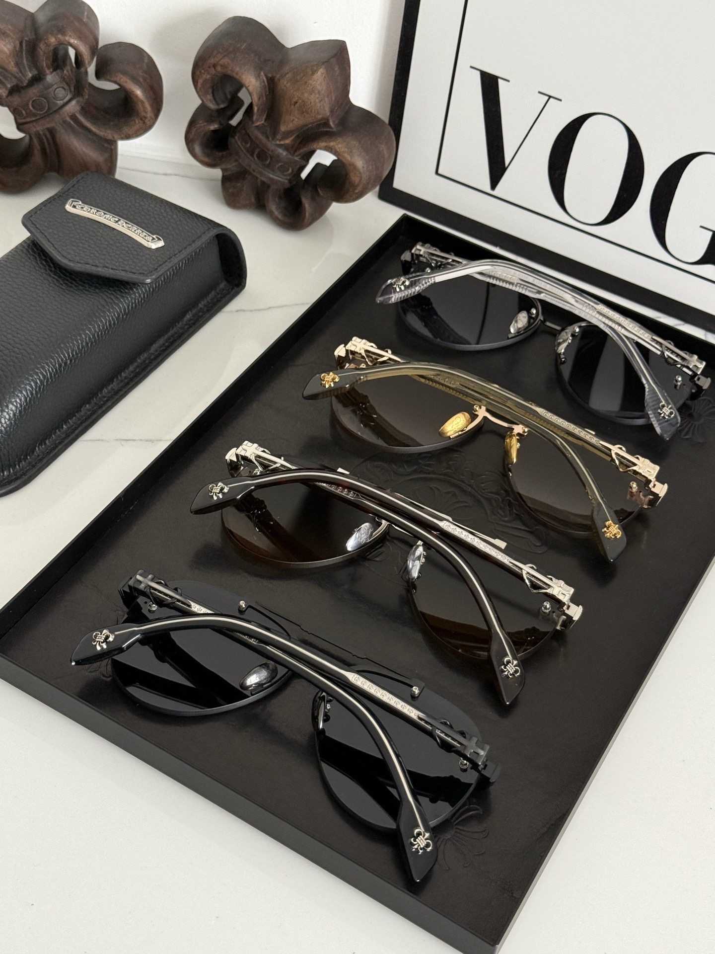 CHROME HEART🆕新款 精品墨镜 工艺细节完美 加厚镜片质感无敌CH8267 SIZE:62-1