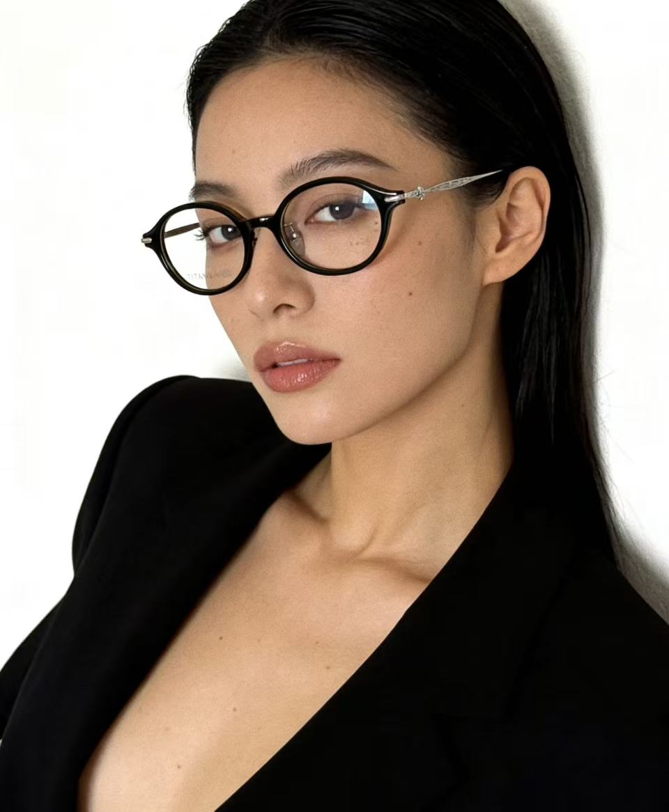 仅8克重❗️新品CHROME HEART意大利进口轻量板材+钛镜腿 轻到忘记它的存在玳瑁纹理复古又高级 
