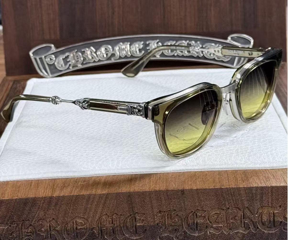 CHROME HEART 新品墨镜🕶️ 质感扎实到无话可说‼️ 强烈推荐 DUCK BUTTER SIZE:51口23-
