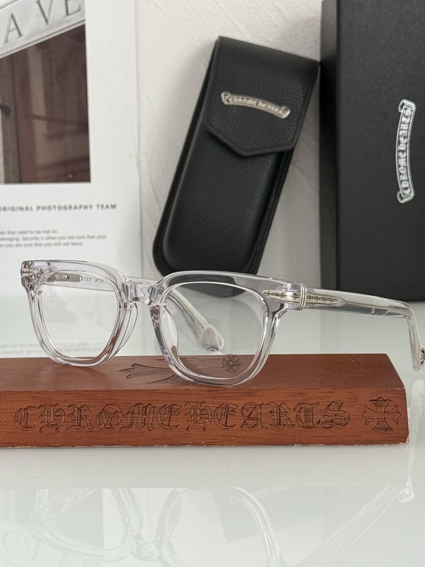 高版精雕刻字 永不褪色 尽显高端品质进口板材打造 光滑有质感 DRIPPIN CHROME HEART*