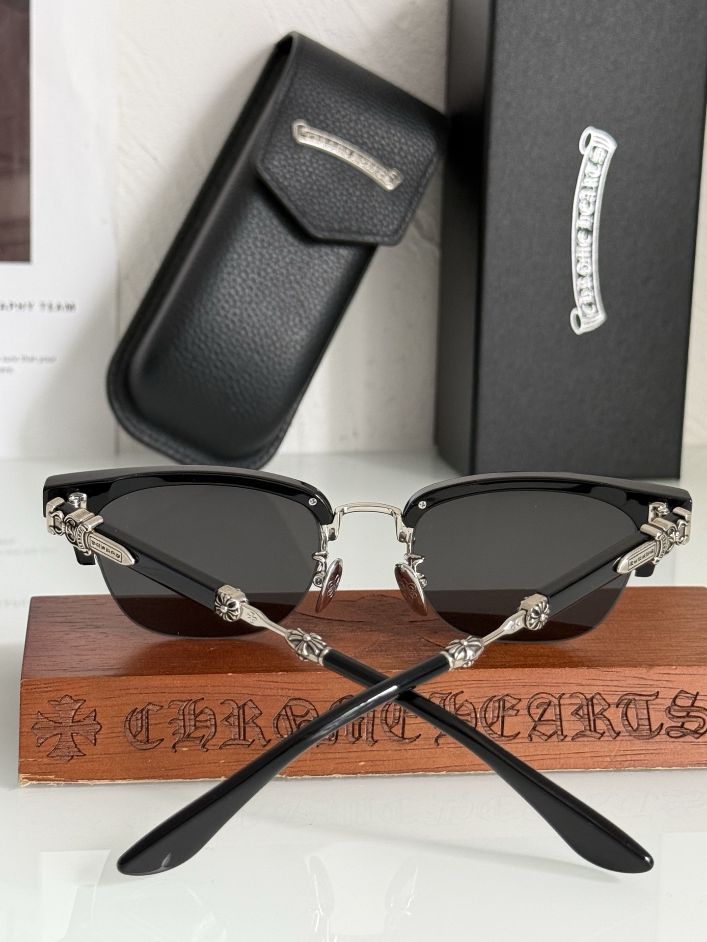 CHROME HEART经典力作！高版本全镜70道工序42个配件全力打造完成超乎想象的精美 细节无可挑剔