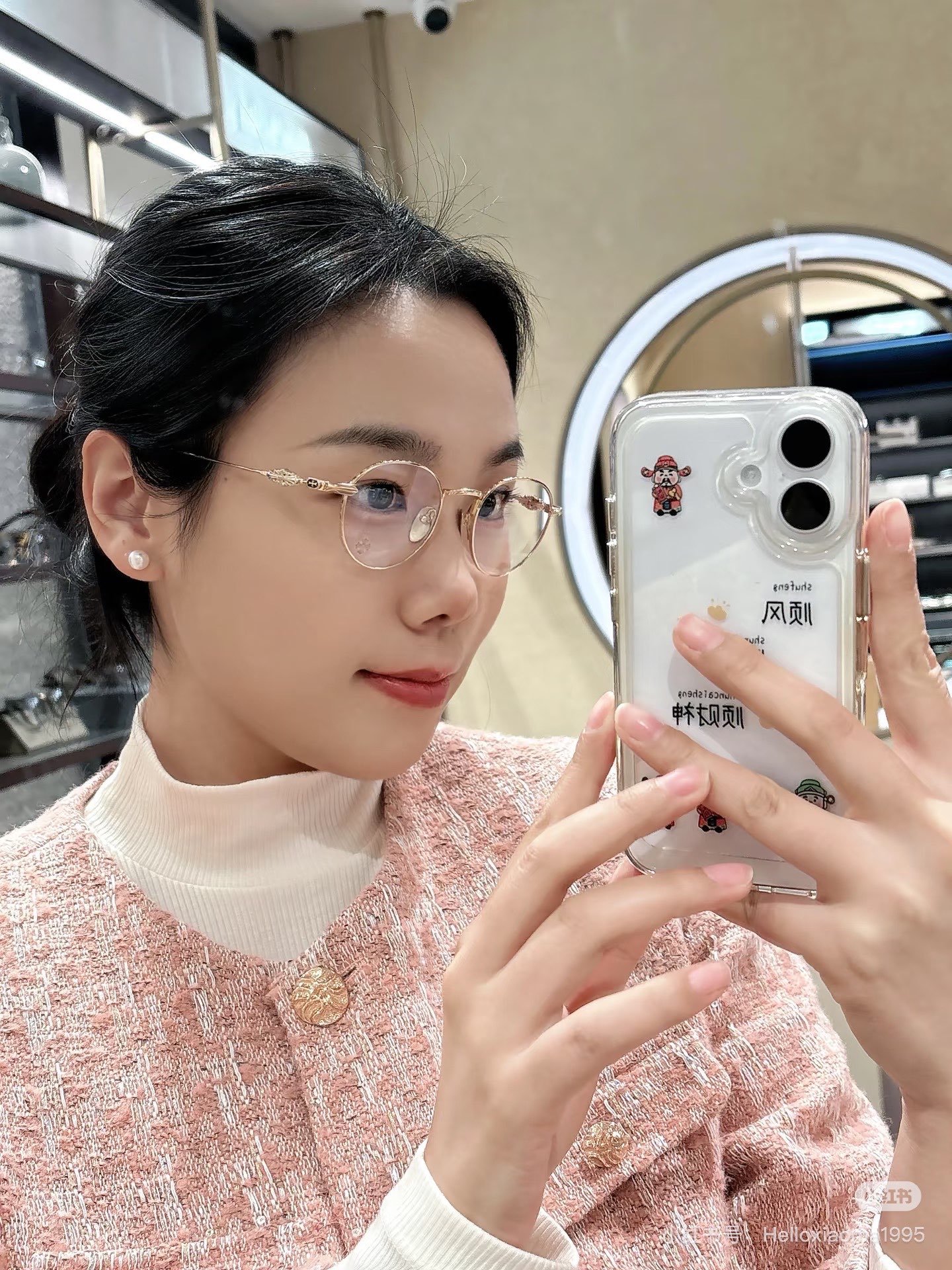 原版定制！克罗心✝️一力作！复古金丝细框👓 老钱风超级轻！纤细的镜框与镜腿设计 佩戴舒适度极高VAGID