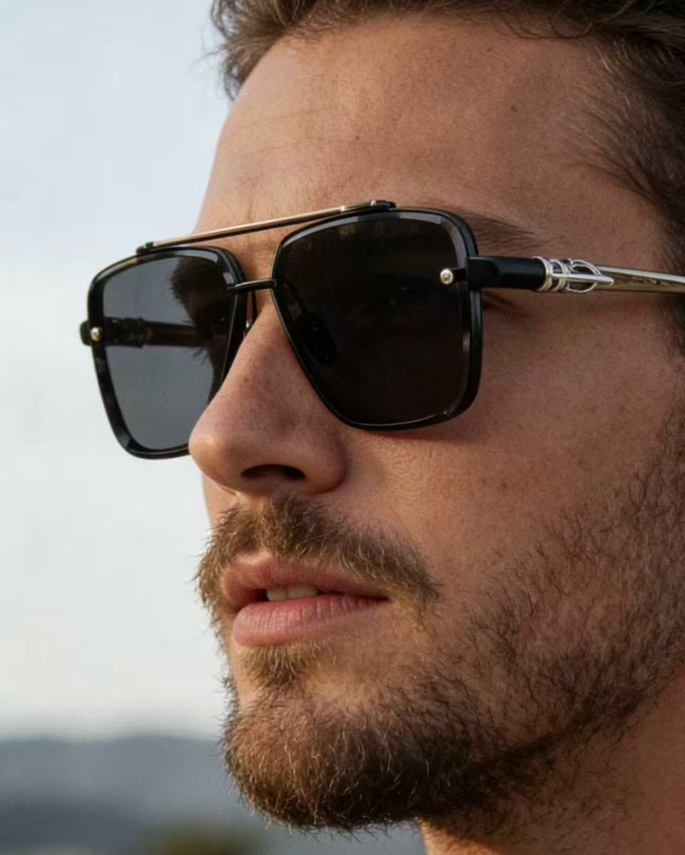 NEW 轻奢款 重量级新品🕶️变色太阳镜硬汉方型设计 CHROME HEART CH8239SIZE：6