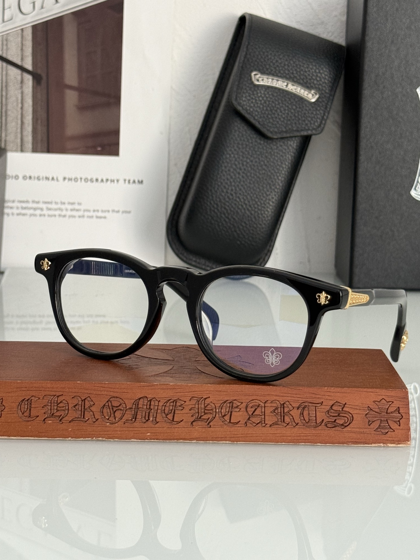 NEW〰️新款潮品代名词 CHROME HEART顶级板材手工打磨抛光而成 质感光泽不同凡想CH8248