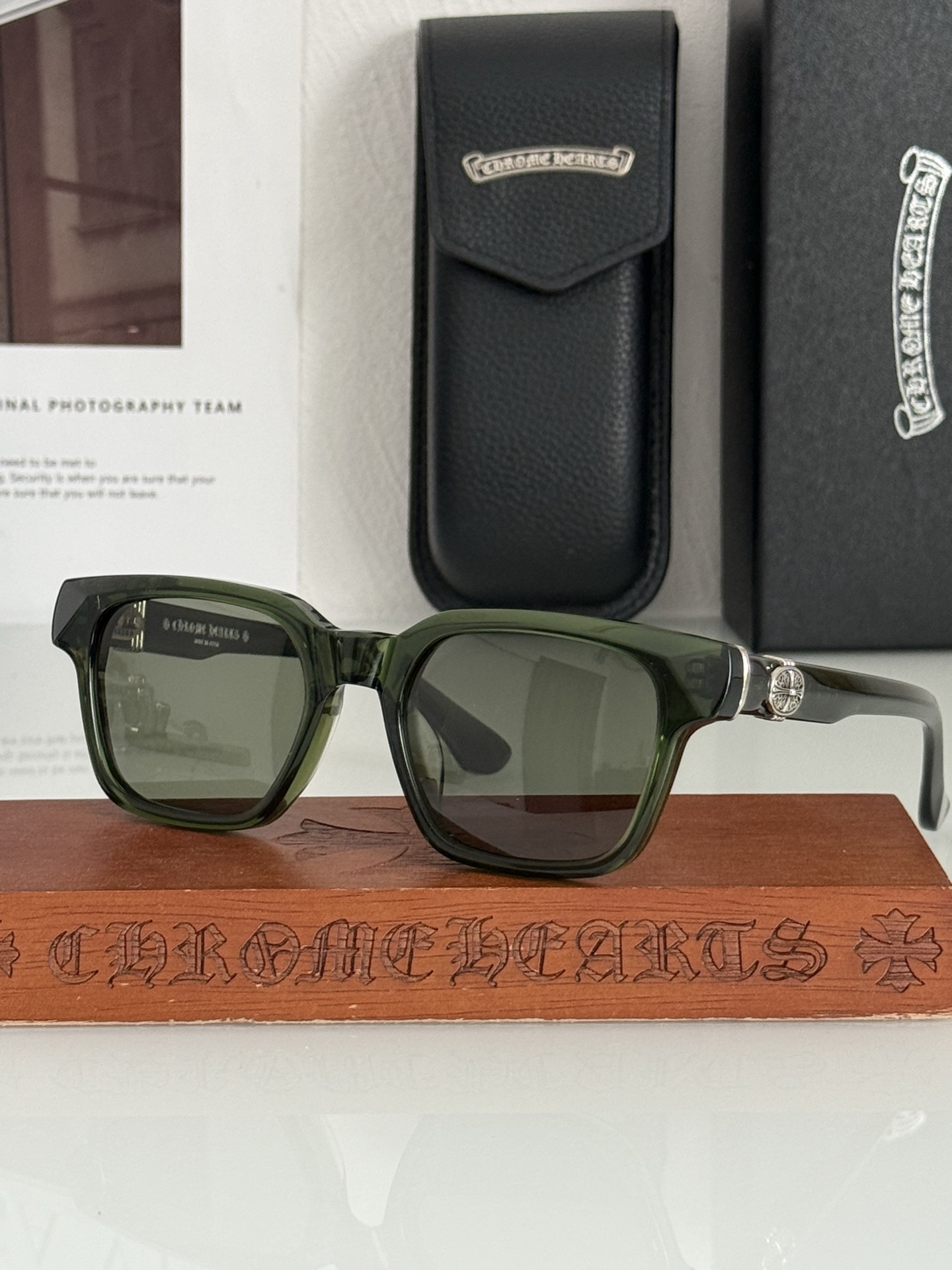 CHROME HEART 全新登场！太阳镜🕶️ ToP quality 原版复刻 CELIBUSSY SIZE:52口1