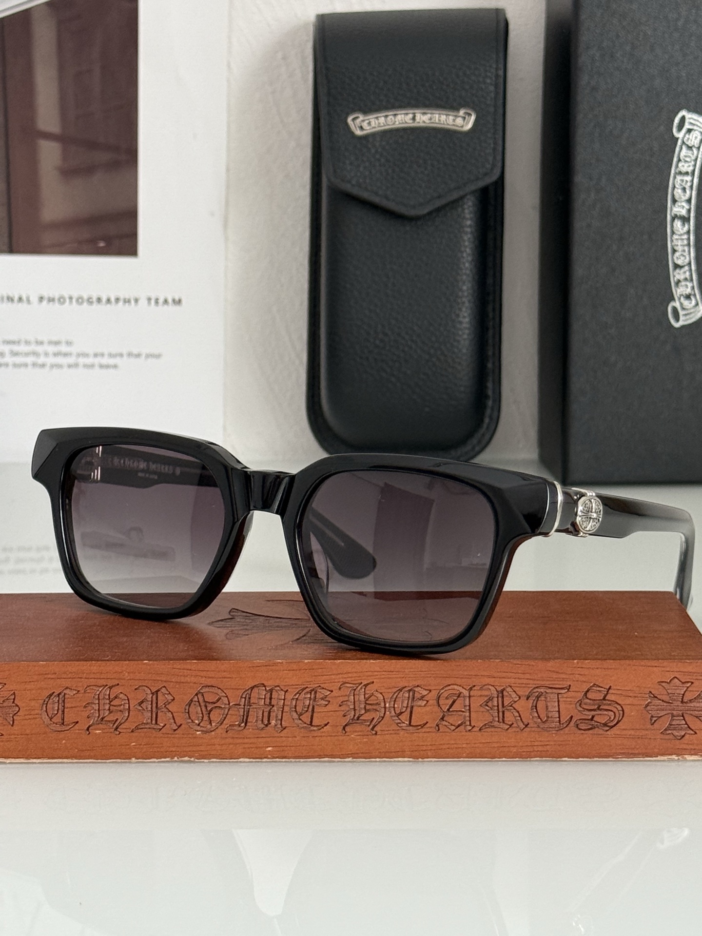 CHROME HEART 全新登场！太阳镜🕶️ ToP quality 原版复刻 CELIBUSSY SIZE:52口1